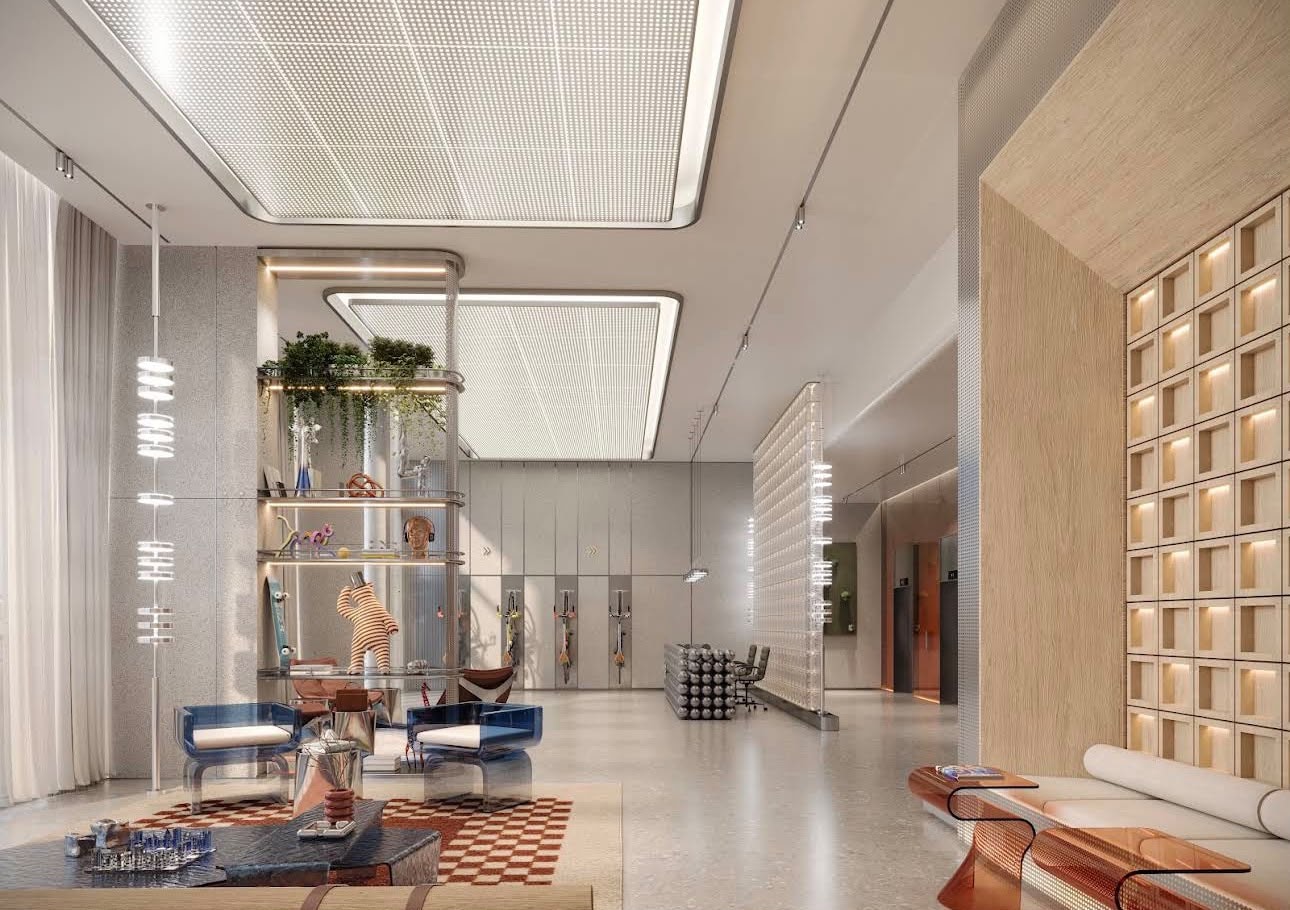 Impressie van Kore by Imtiaz, appartementen van Imtiaz Developments in Dubai Land Residence Complex, Dubai