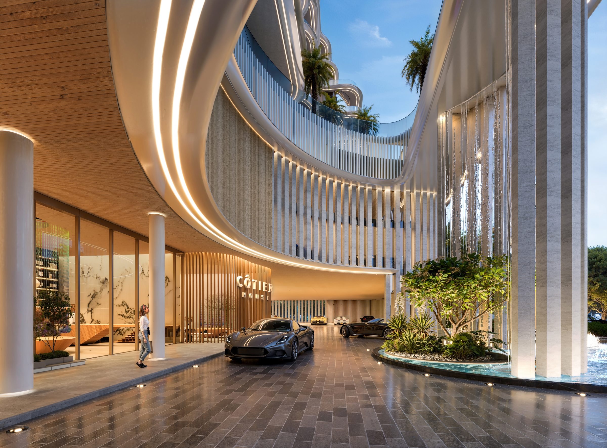 Impressie van Cotier House, woningen van Imtiaz Developments in Dubai Islands, Dubai