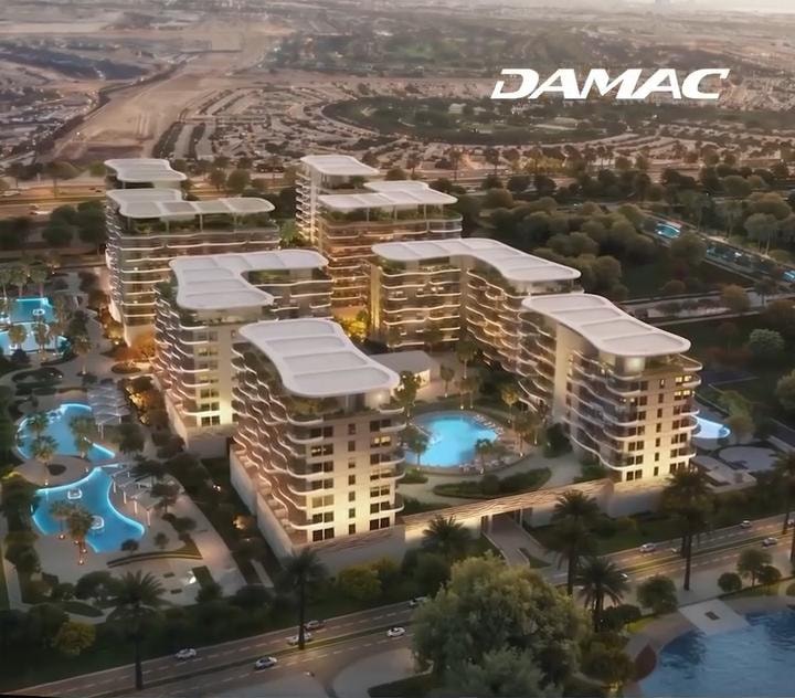 Impressie van Sorrento, appartementen van Damac Properties in Damac Lagoons, Dubai