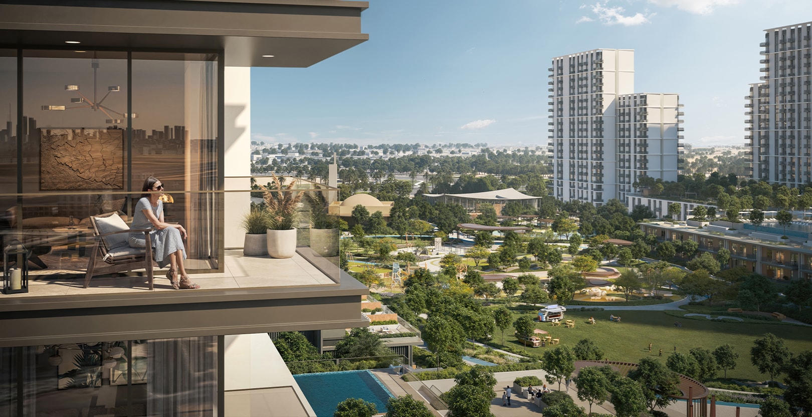 Impressie van Palace Residences Hillside B, woningen van Emaar Properties in Dubai Hills Estate, Dubai