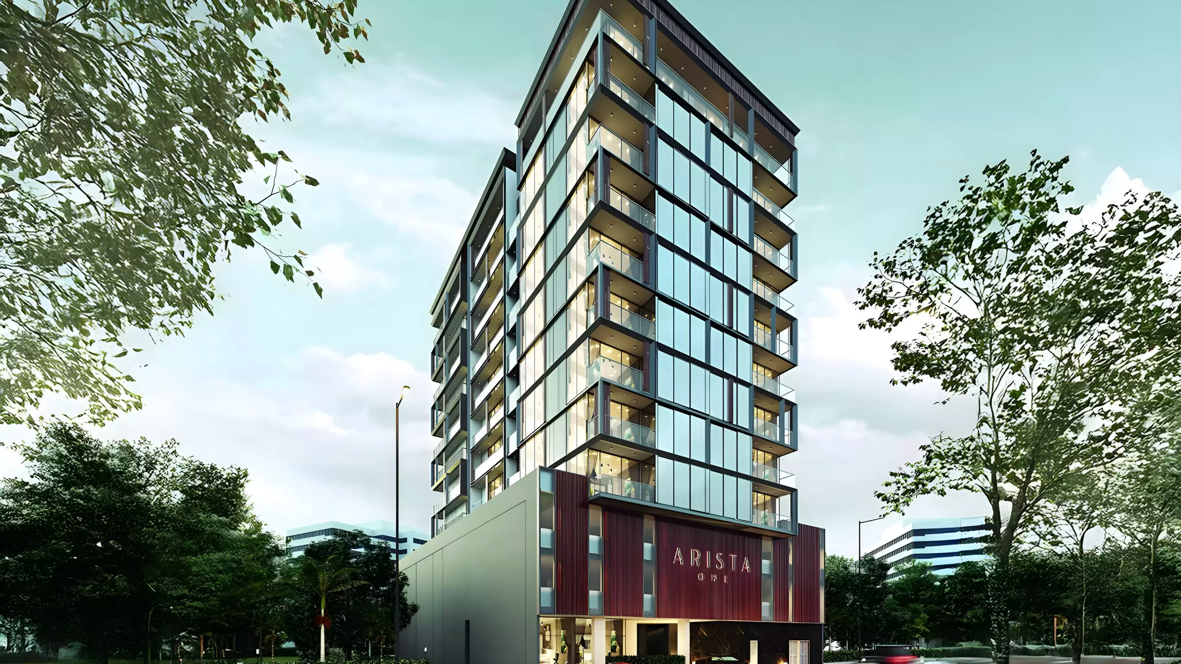 Impressie van Arista one, appartementen van Arista Heights Real Estate Development in Jumeirah Garden City, Dubai