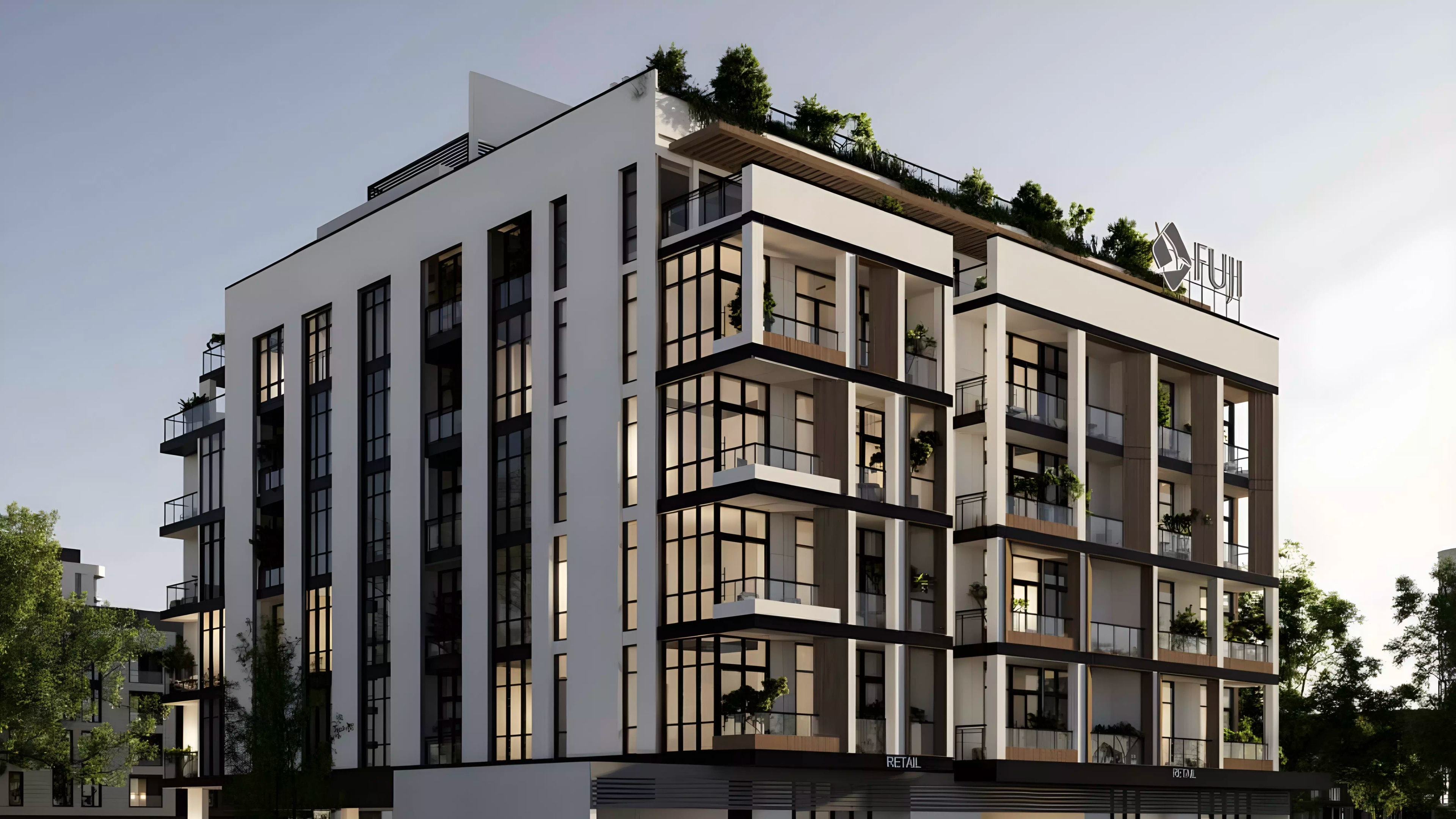 Impressie van Koyo Residence, appartementen van Fuji Properties in Mohammed Bin Rashid City, Dubai