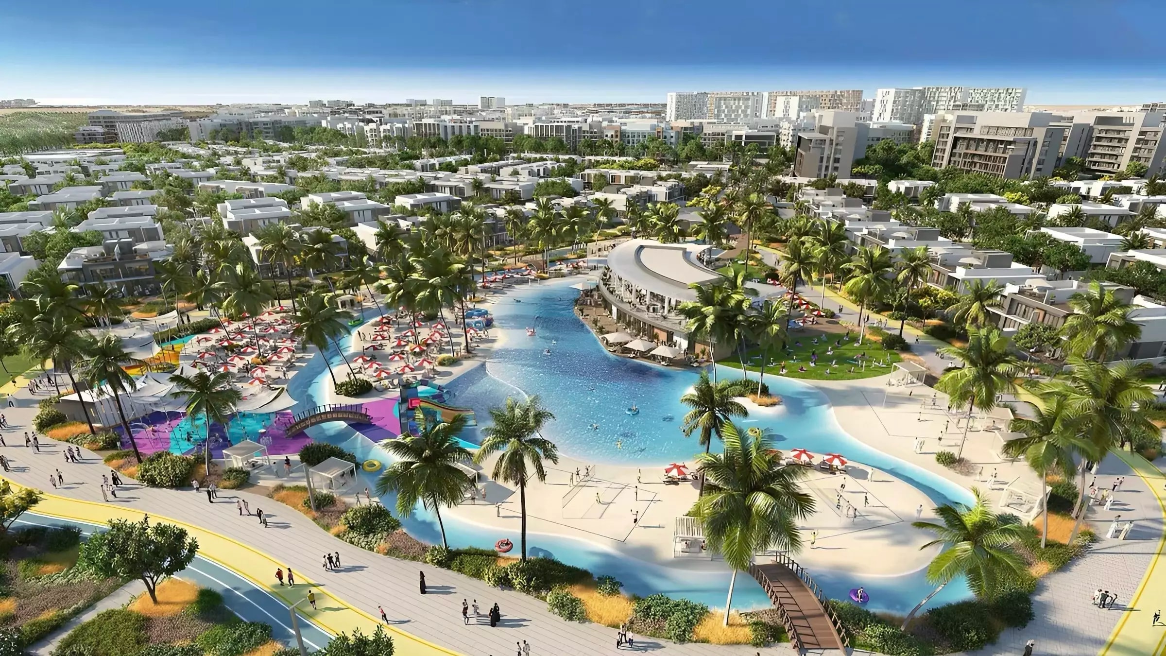 Impressie van South Park Residences, woningen van Wellington Developments in Dubai Industrial City, Dubai