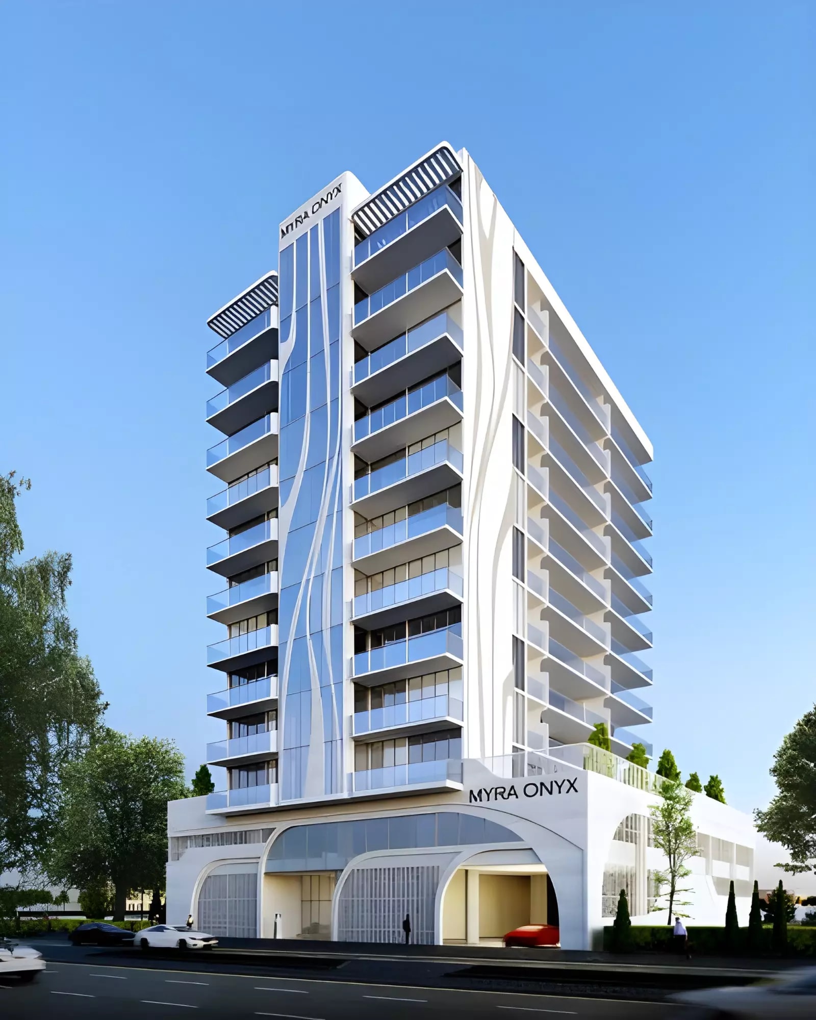 Impressie van Myra Onyx, appartementen van MYRA REAL ESTATE DEVEIOPMENT in Nadd Al Hammar, Dubai