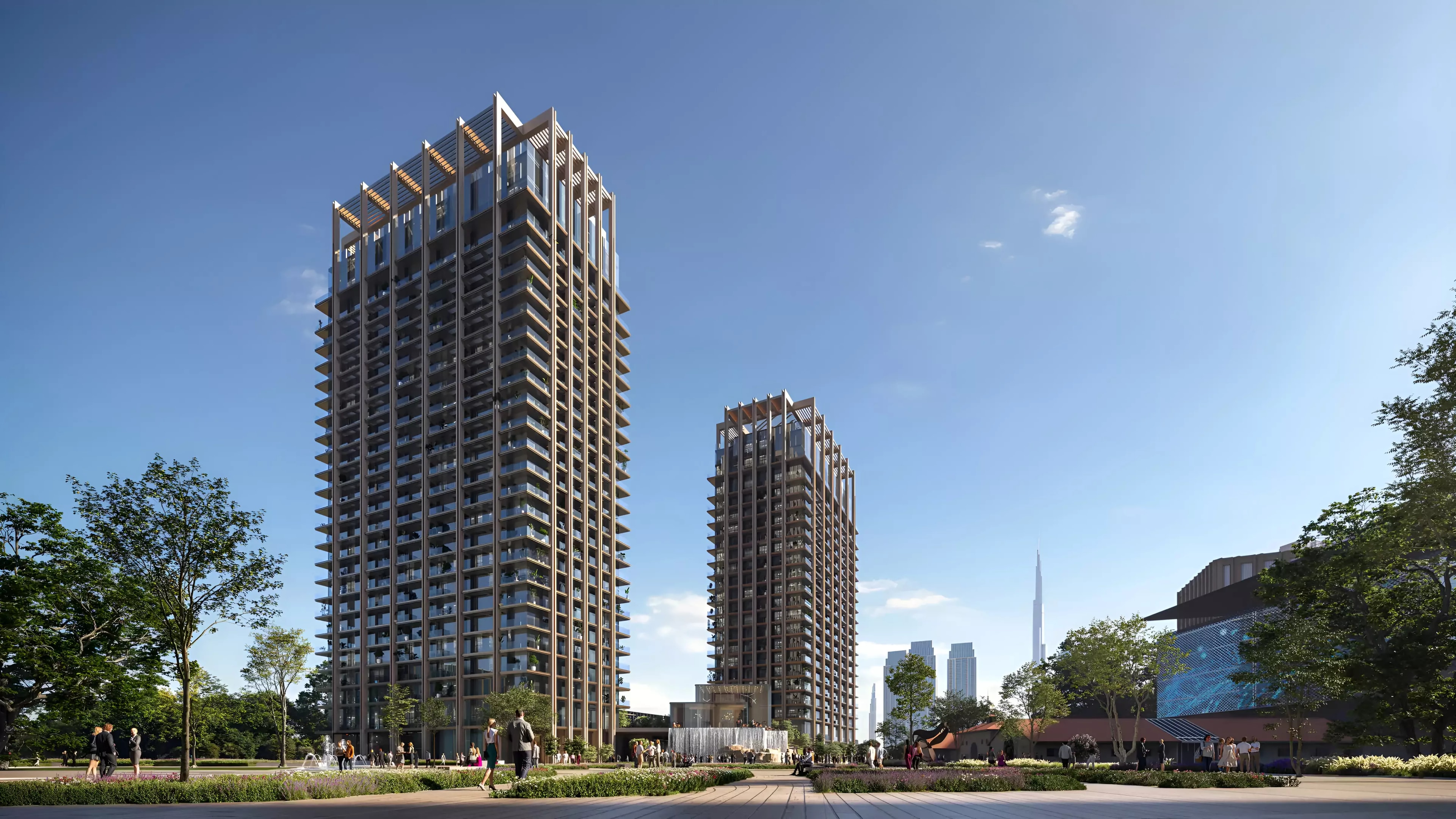 Impressie van The Residences DIFC, woningen van DIFC in DIFC, Dubai