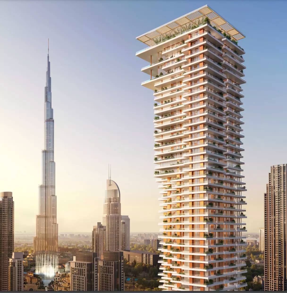 Impressie van Fairmont Residences Solara Tower By Sol, woningen van Sol Properties in Downtown Dubai, Dubai