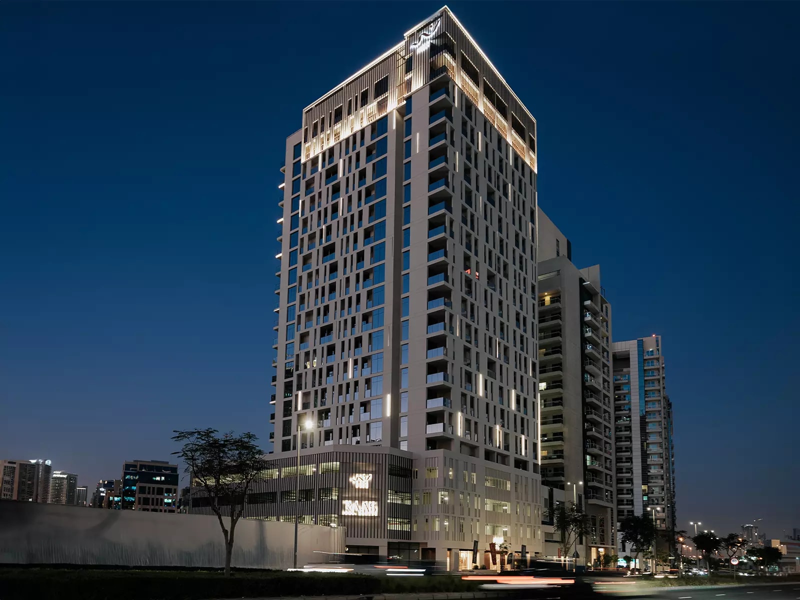Impressie van Canal Bay, appartementen van NED in Business Bay, Dubai
