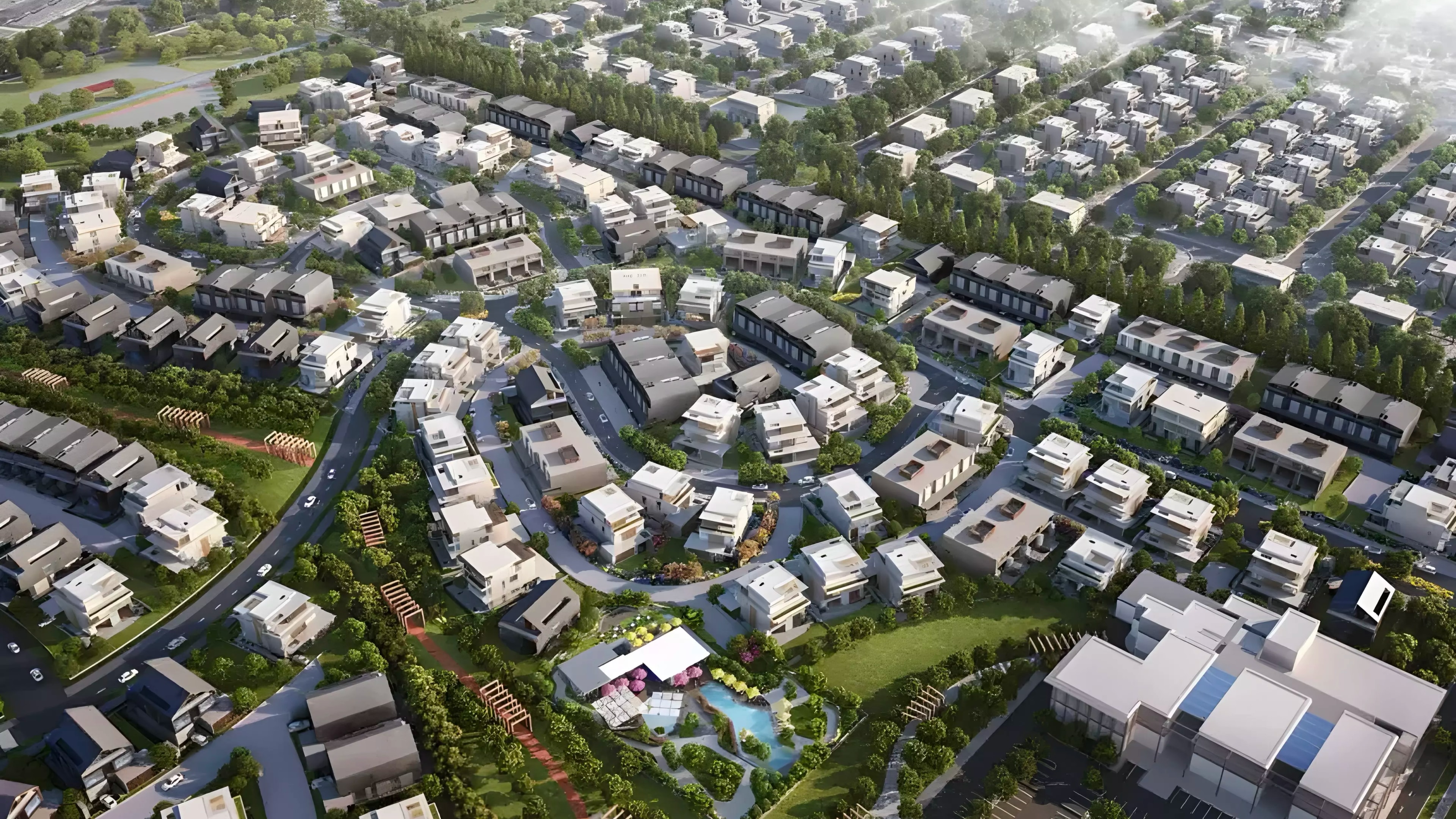 Impressie van Queen’s Garden, appartementen van HMK Development in Nad Al Sheba, Dubai