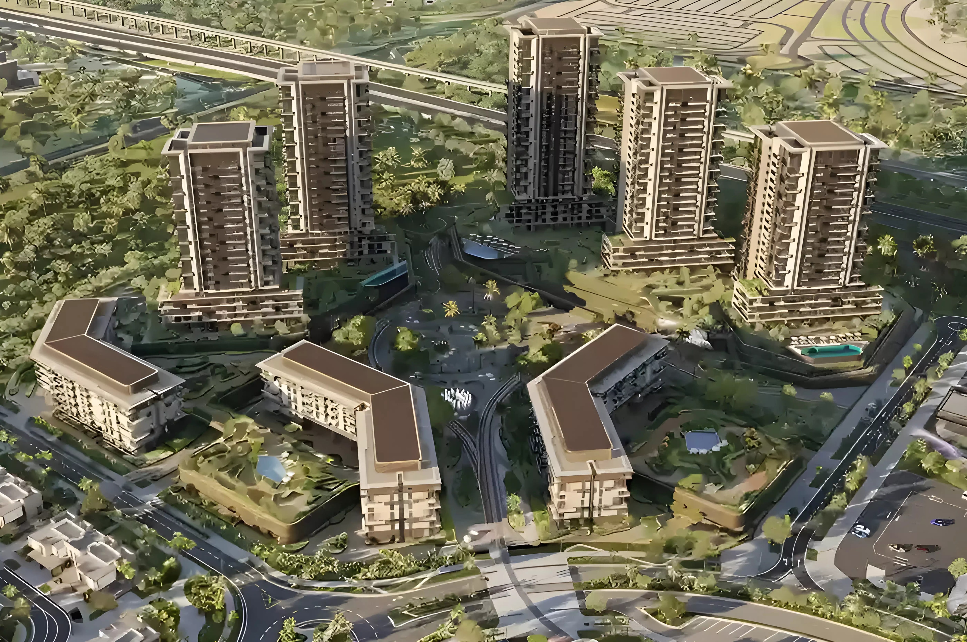 Impressie van Tempo Residence, appartementen van Aldar Properties in Athlon by Aldar, Dubai