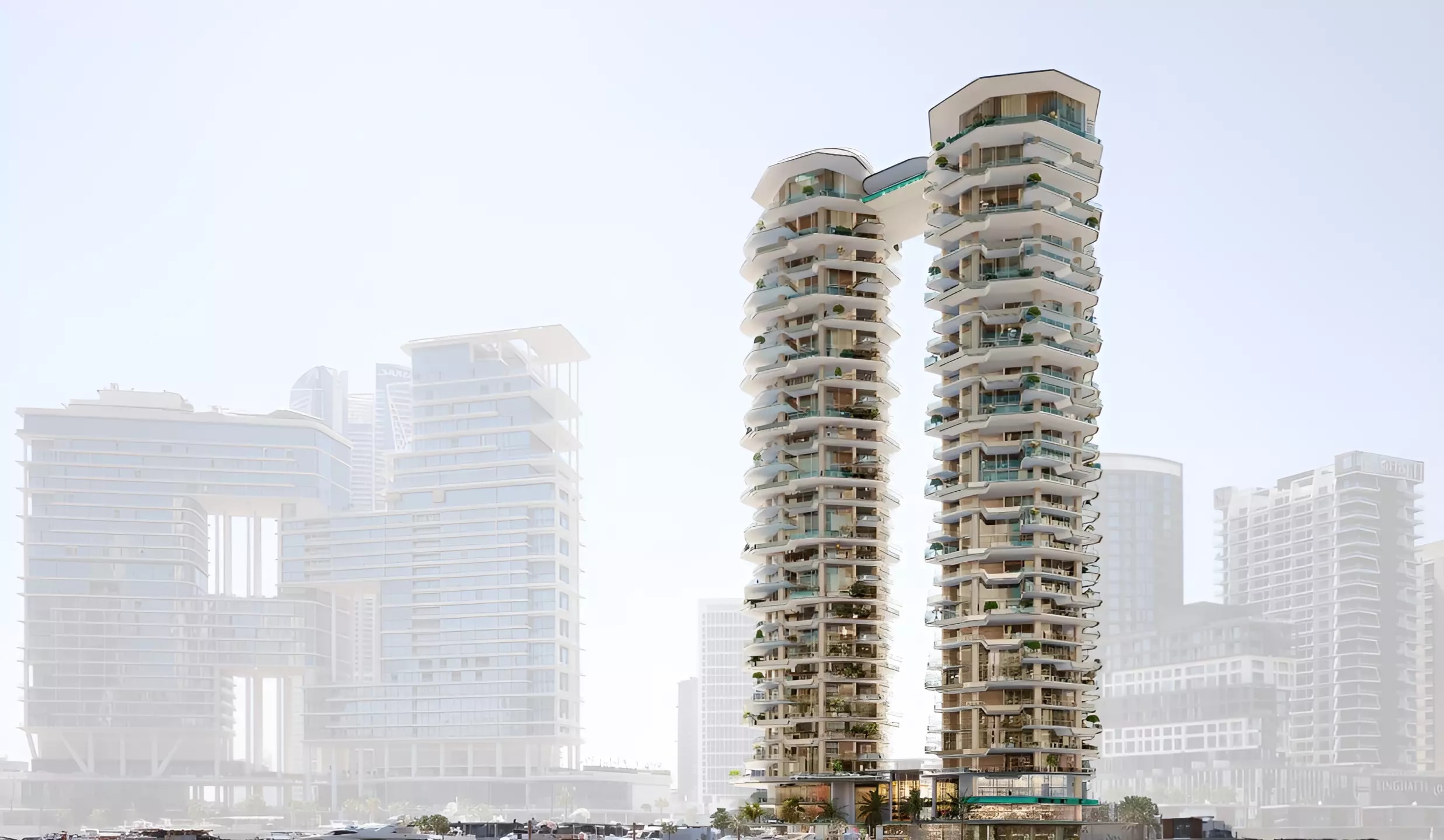 Impressie van One Sankari, woningen van Sankari properties in Business Bay, Dubai