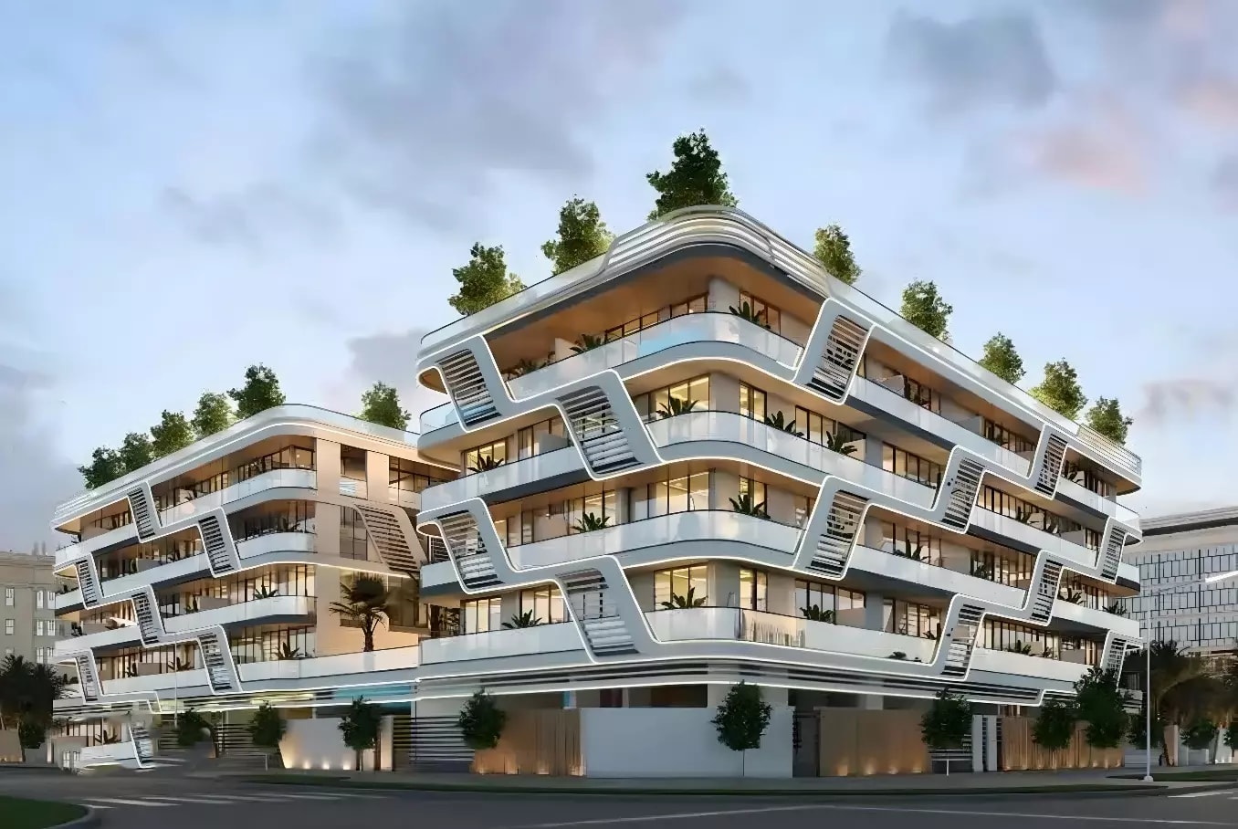 Impressie van The Harmony, appartementen van Al Mizan Group in Dubai South (Dubai World Central), Dubai