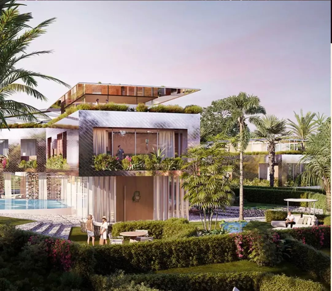 Impressie van Karl Lagerfeld, villa's van Taraf Properties in Mohammed Bin Rashid City, Dubai