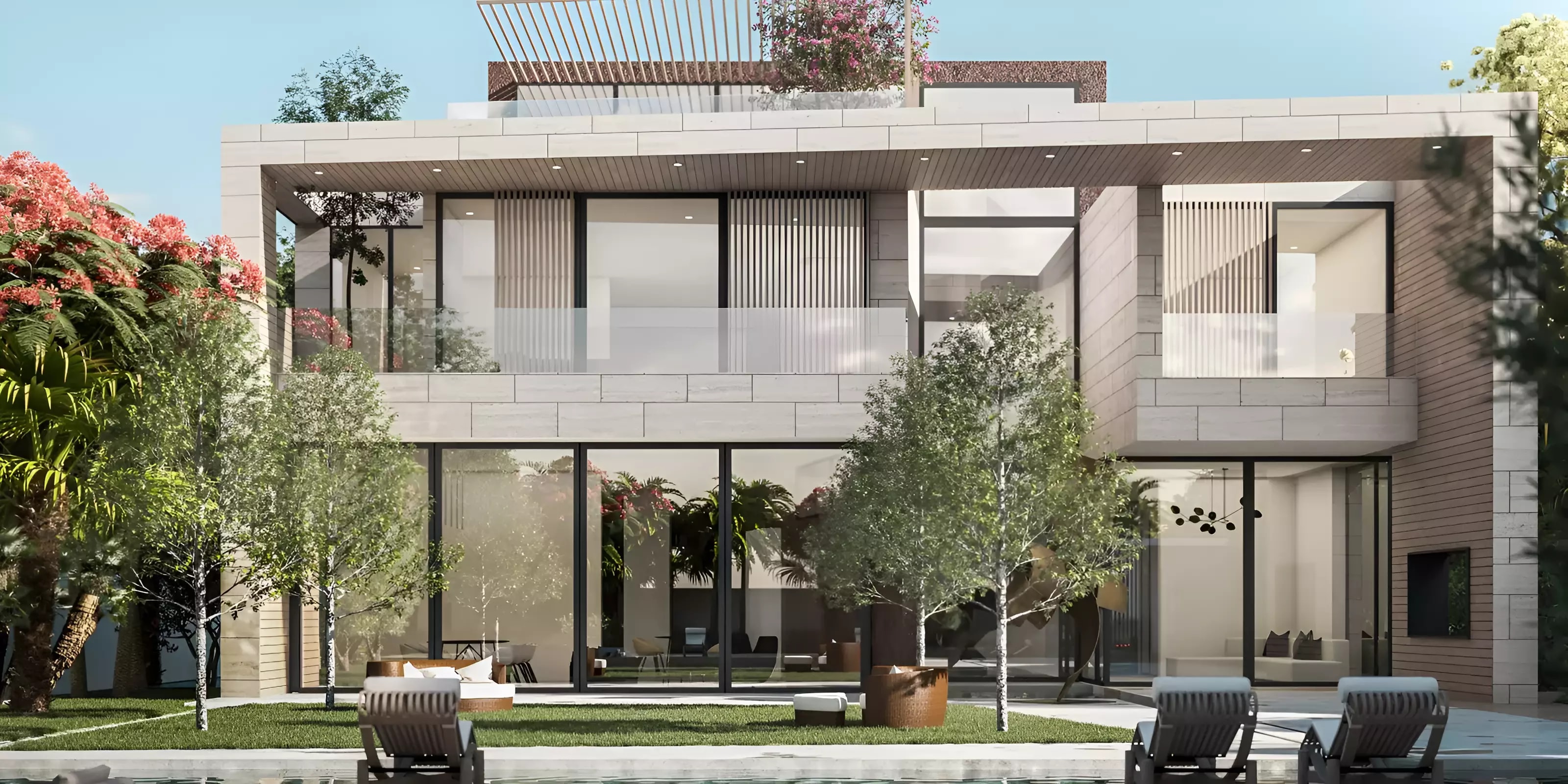 Impressie van Lunaria Al Barari, villa's van Al Barari in Al Barari, Dubai