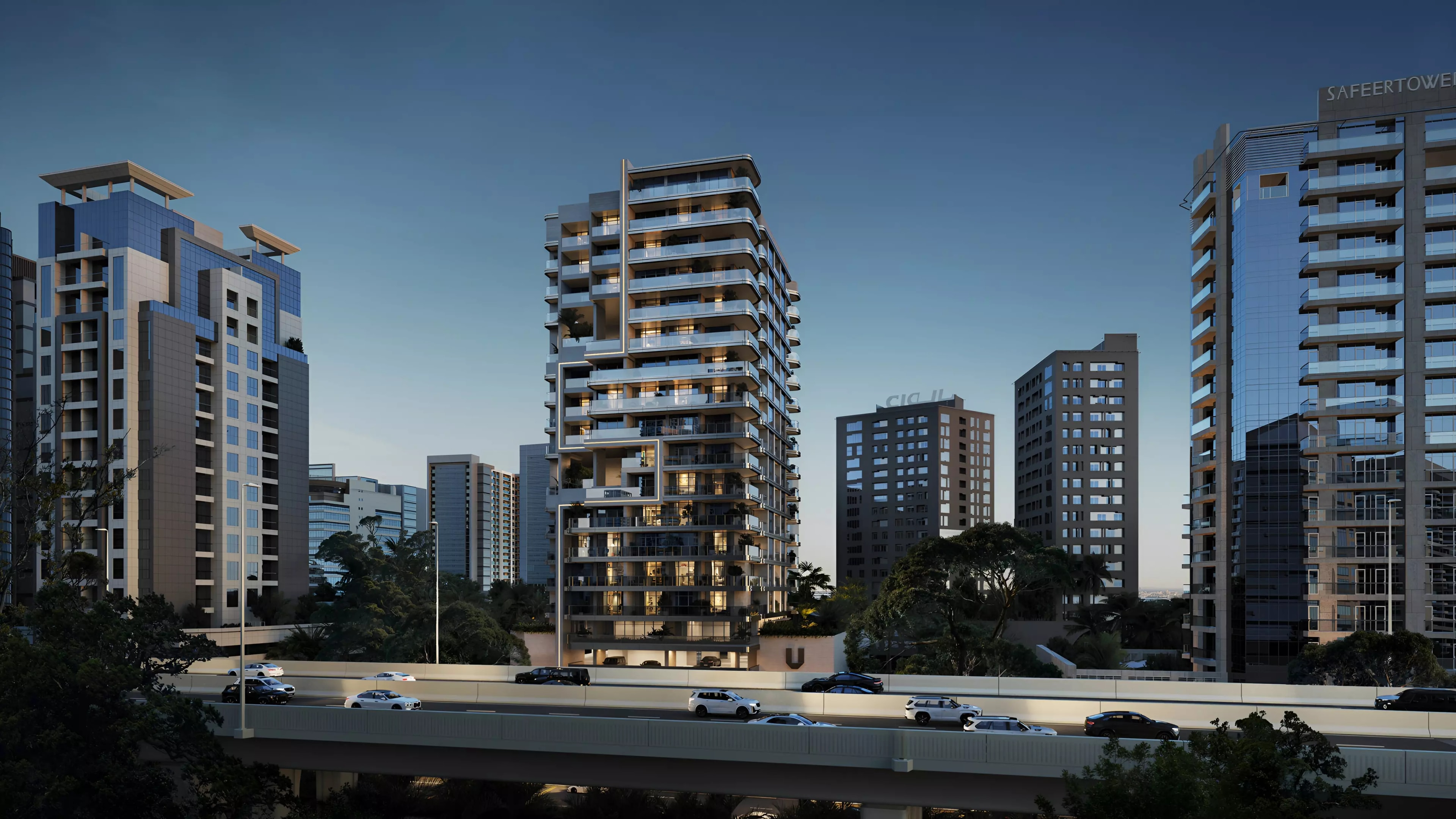 Impressie van Urban Life residences, appartementen van Urban Properties Development in Business Bay, Dubai