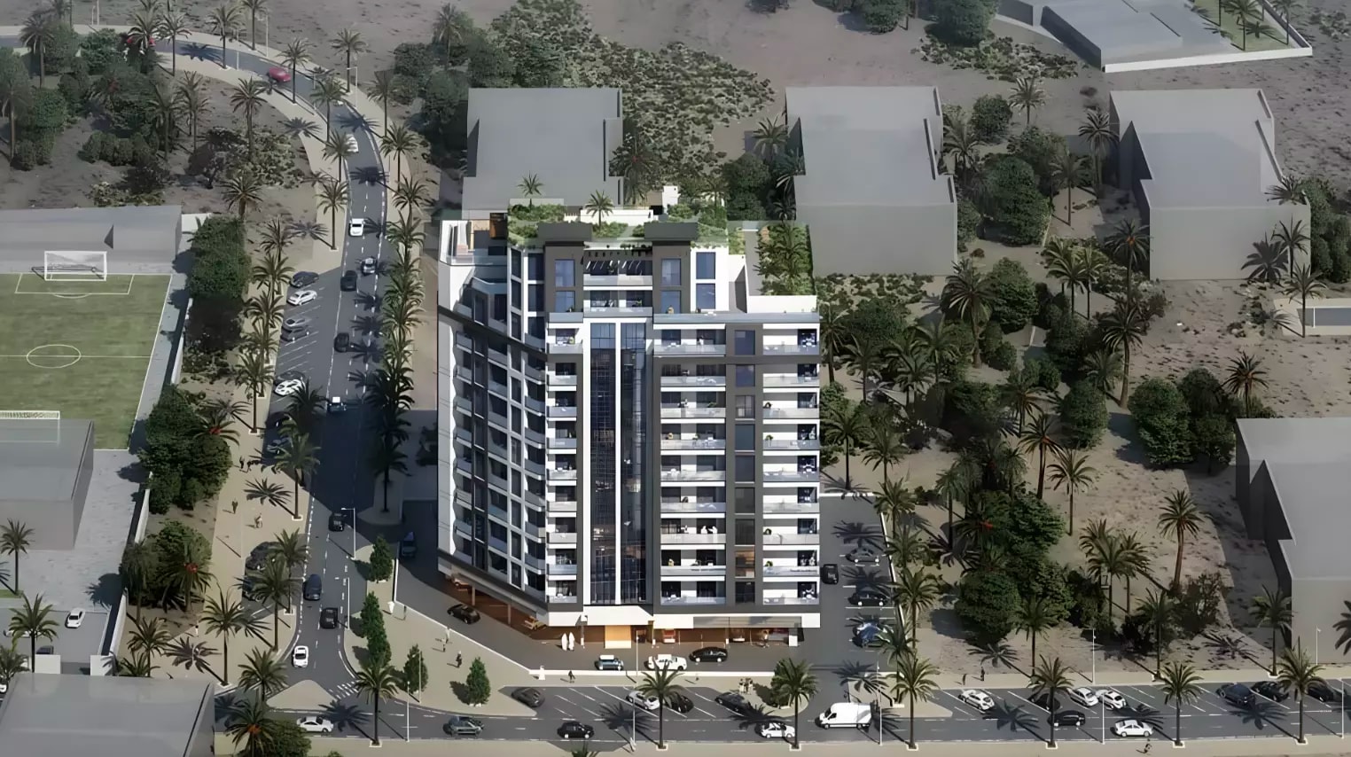 Impressie van Edison House Phase 2 By Arabian Gulf, woningen van Arabian Gulf Properties in Dubai Land Residence Complex, Dubai