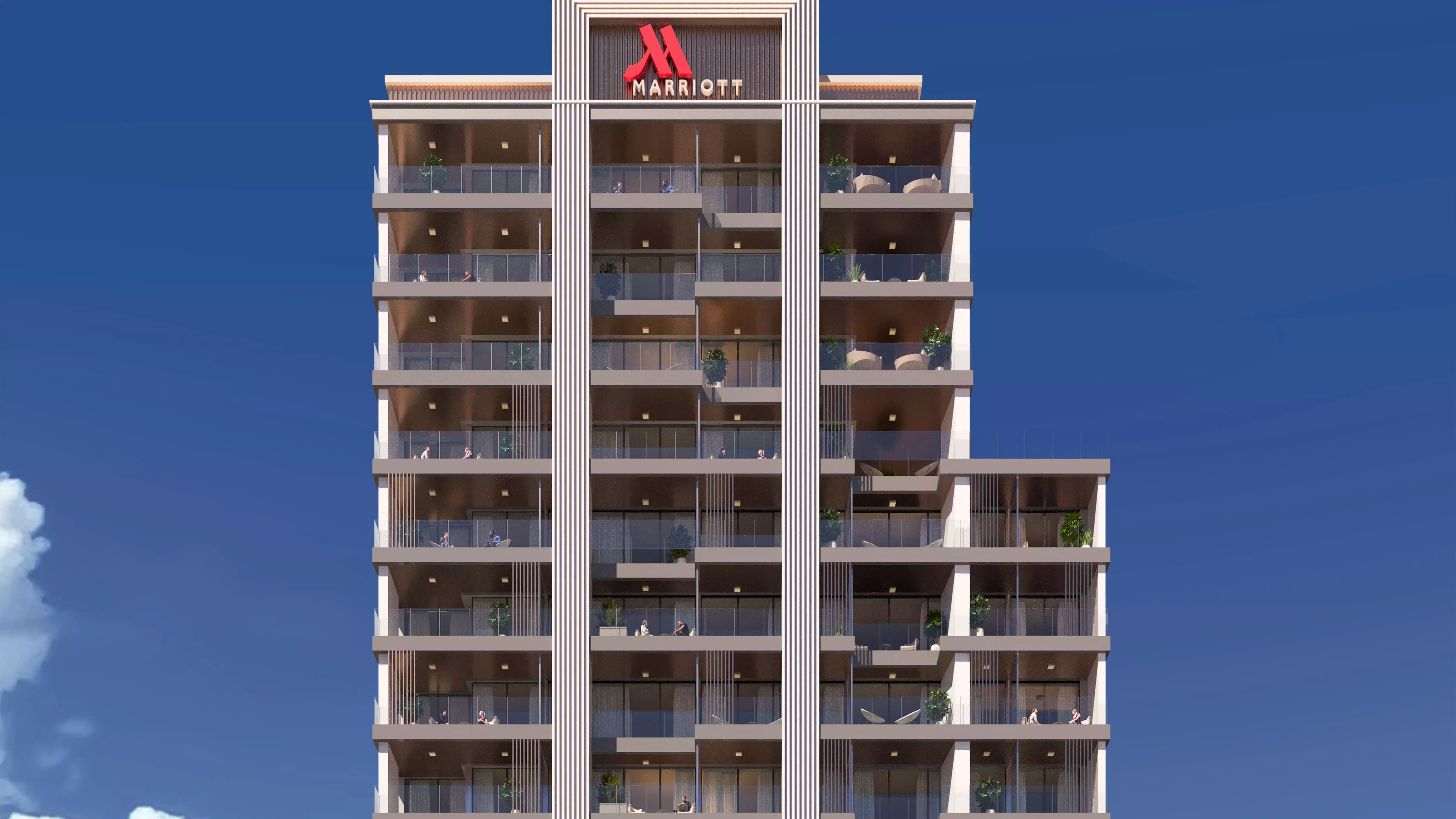 Impressie van Marriott Residences By Octa, appartementen van OCTA Properties in Business Bay, Dubai