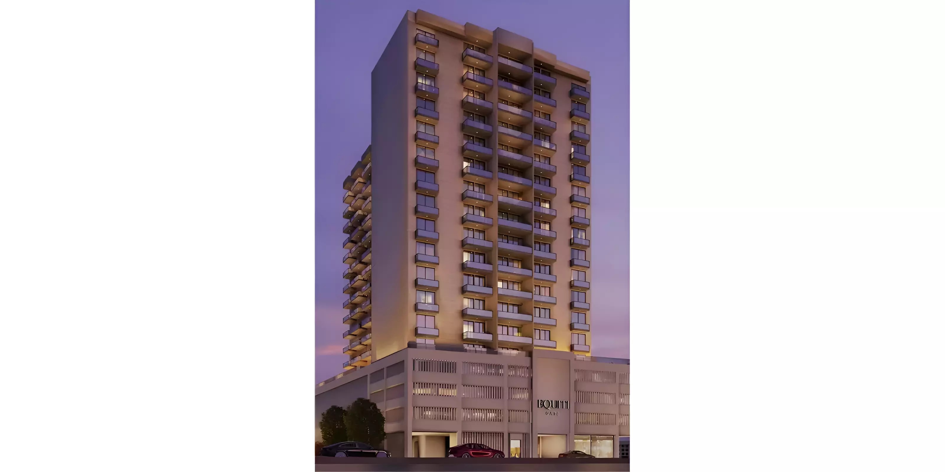 Impressie van Equiti Gate, appartementen van Refine Development in Jebel Ali, Dubai