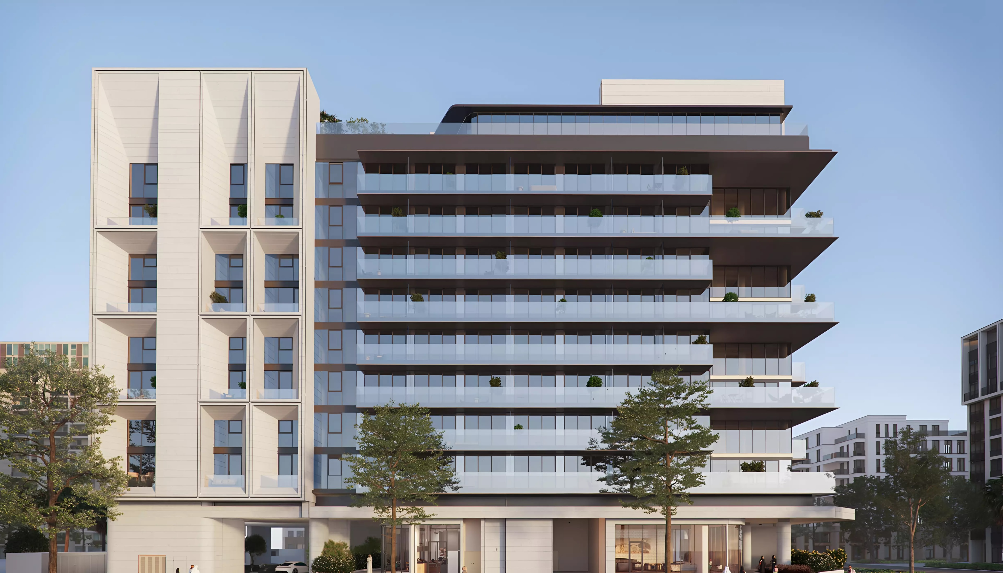 Impressie van KORO One, woningen van Alta Real Estate Development in Jumeirah Garden City, Dubai