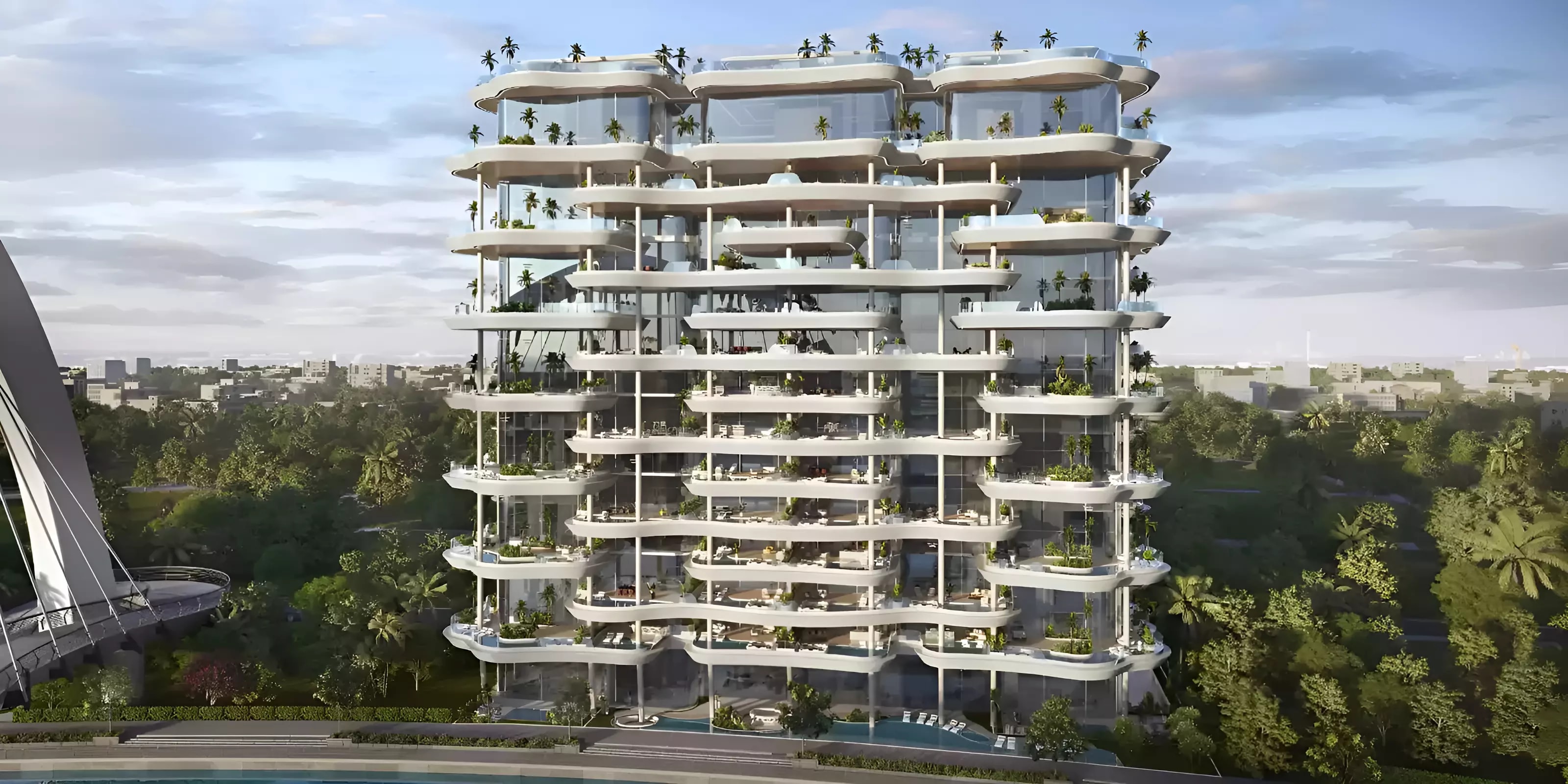 Impressie van Casa Canal, woningen van AHS Properties in Al Wasl, Dubai