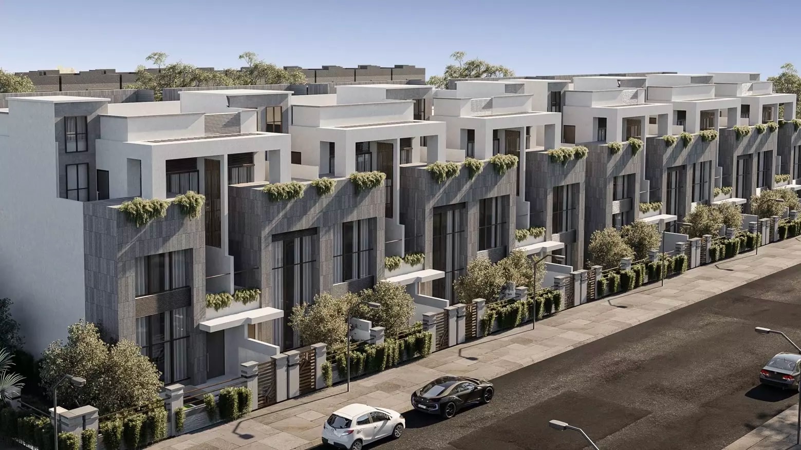 Impressie van Marwa Homes Phase 4 By New World, townhouses van New World Developments in Jumeirah Village Circle, Dubai