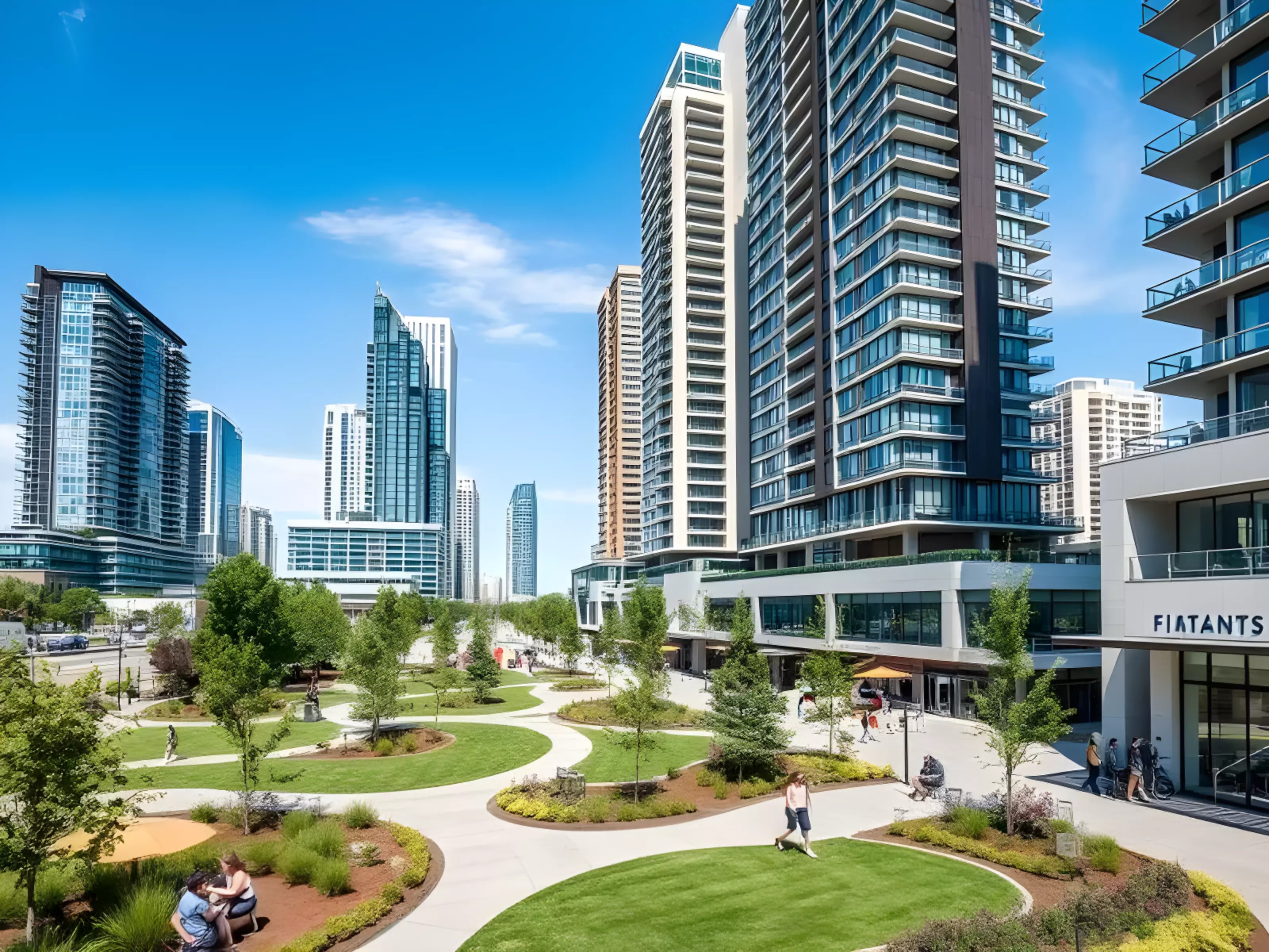 Impressie van Wind Tower 1, appartementen van The Wind International Design & Property Development in Jumeirah Lake Towers, Dubai