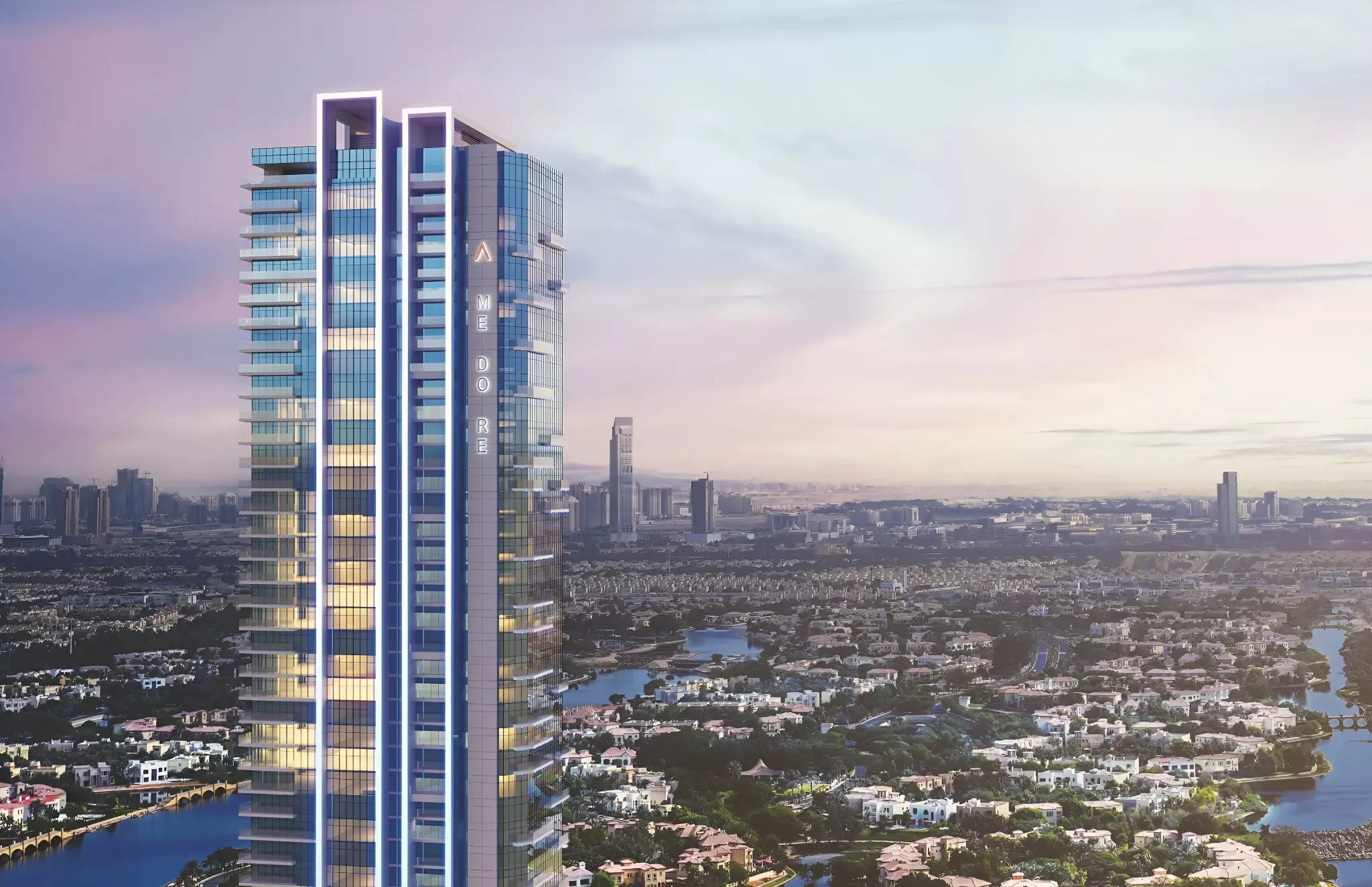 Impressie van Me Do Re, appartementen van ME DO RE Properties in Jumeirah Lake Towers, Dubai