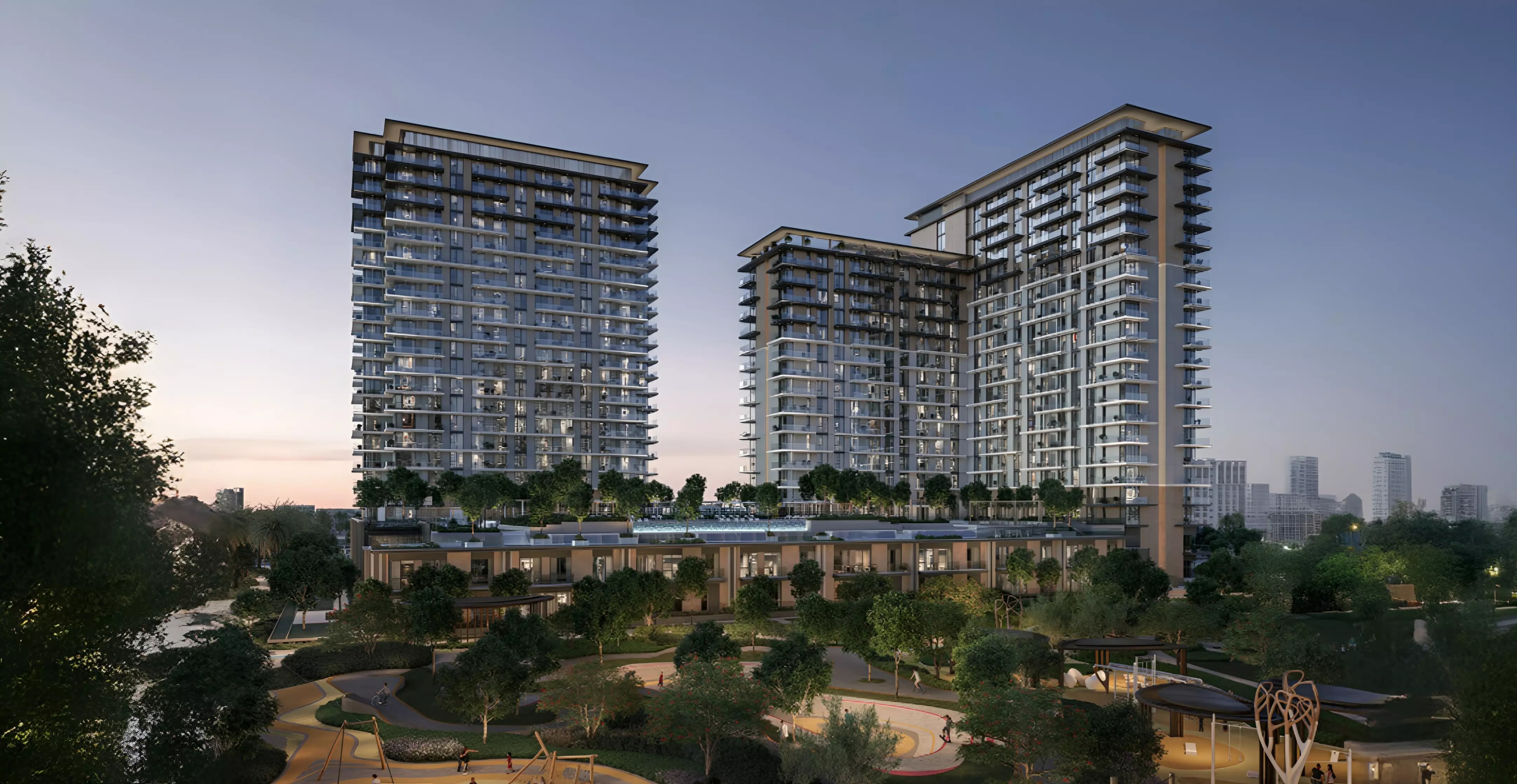 Impressie van Vida Residences Hillside, woningen van Emaar Properties in Dubai Hills Estate, Dubai