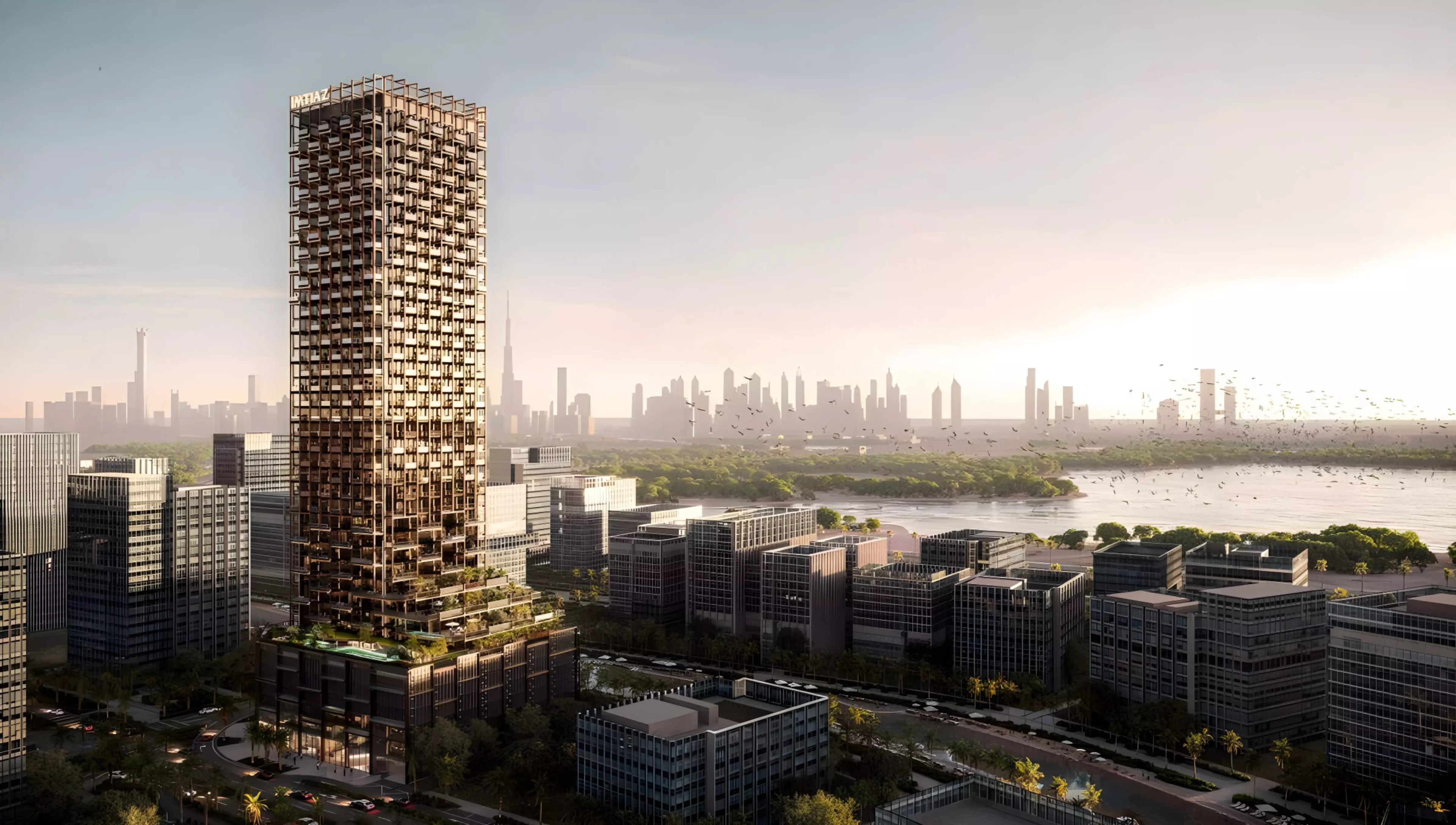 Impressie van The Symphony, appartementen van Imtiaz Developments in Bukadra, Dubai