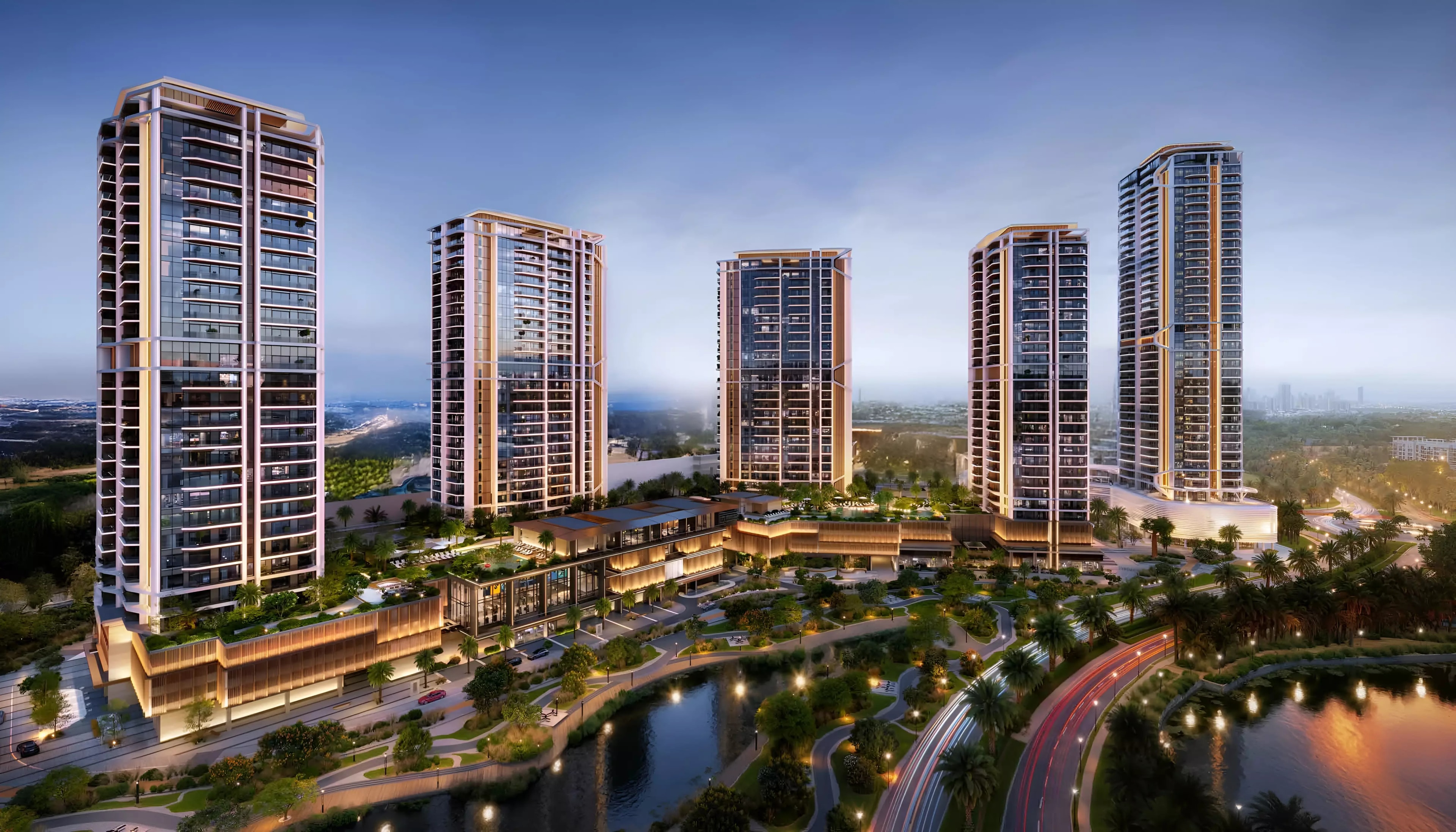 Impressie van Eltiera Views, woningen van Ellington in Jumeirah Islands, Dubai