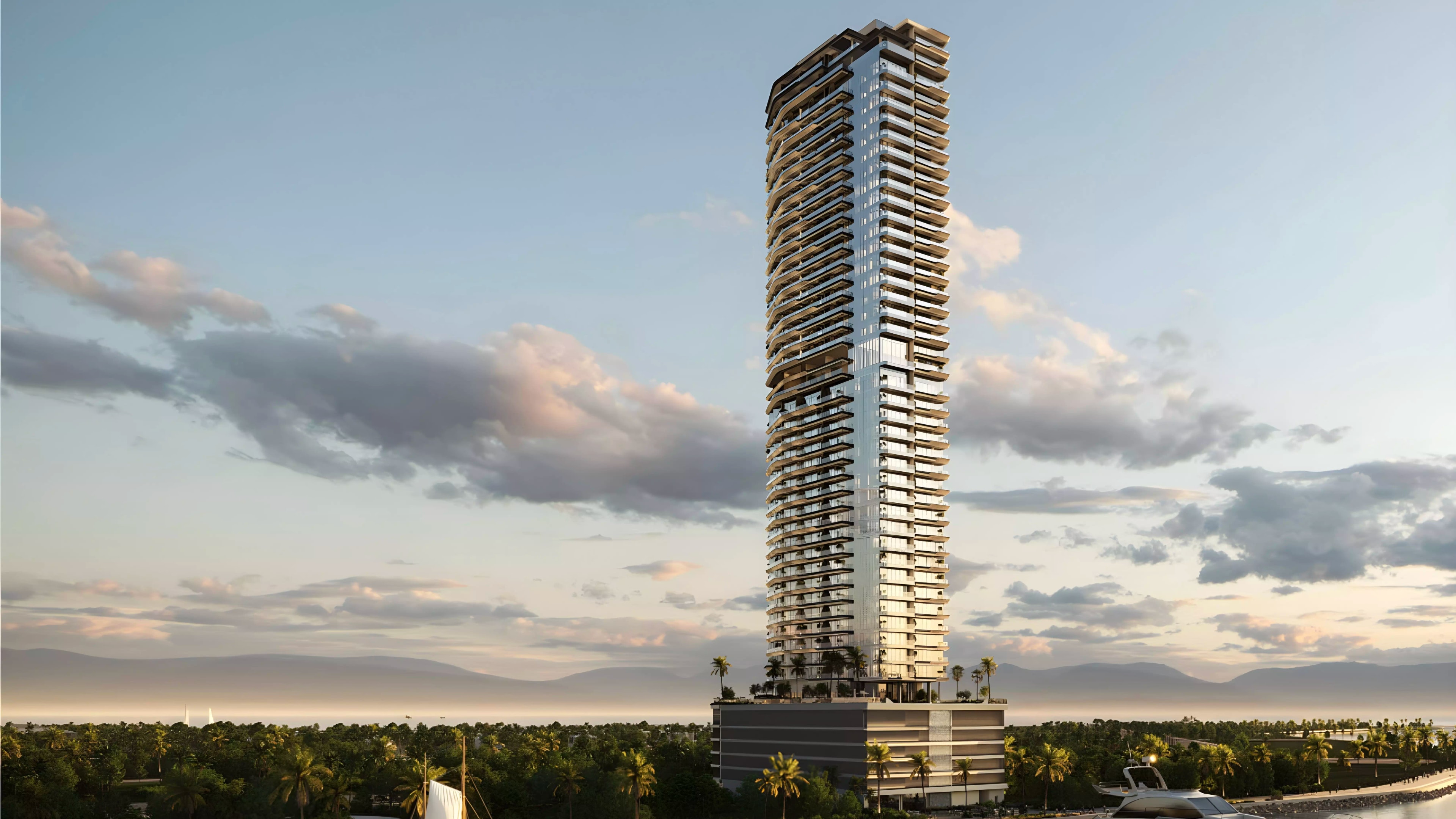 Impressie van IL VENTO, woningen van Kora Properties in Maritime City, Dubai