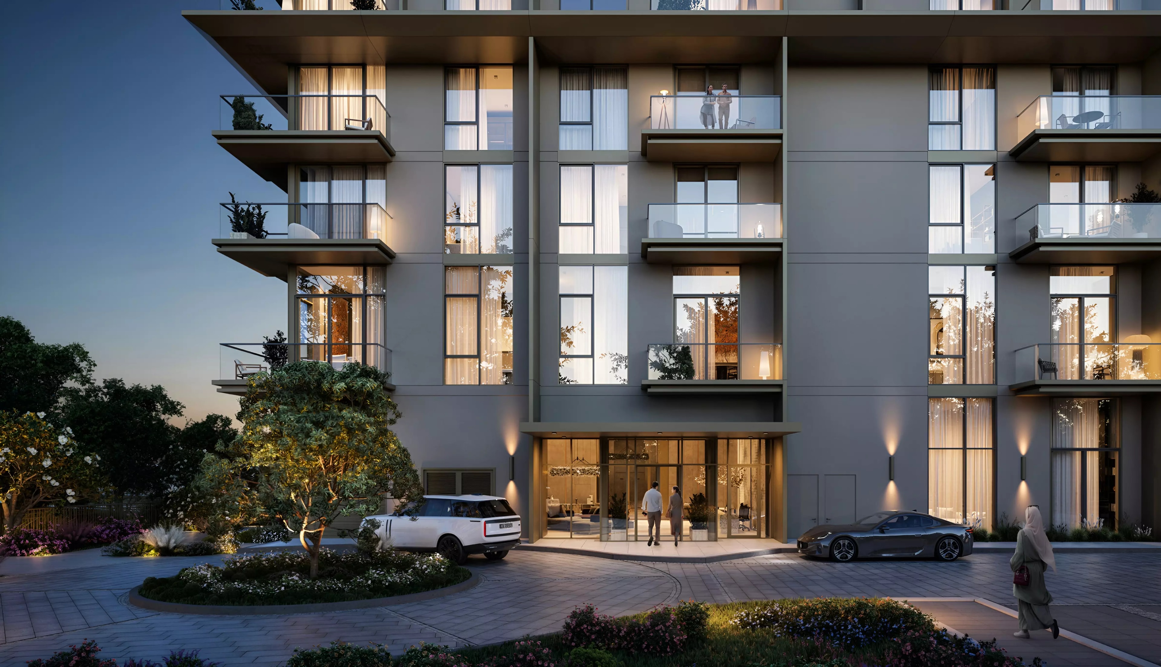 Impressie van Club Place, appartementen van Emaar Properties in Dubai Hills Estate, Dubai