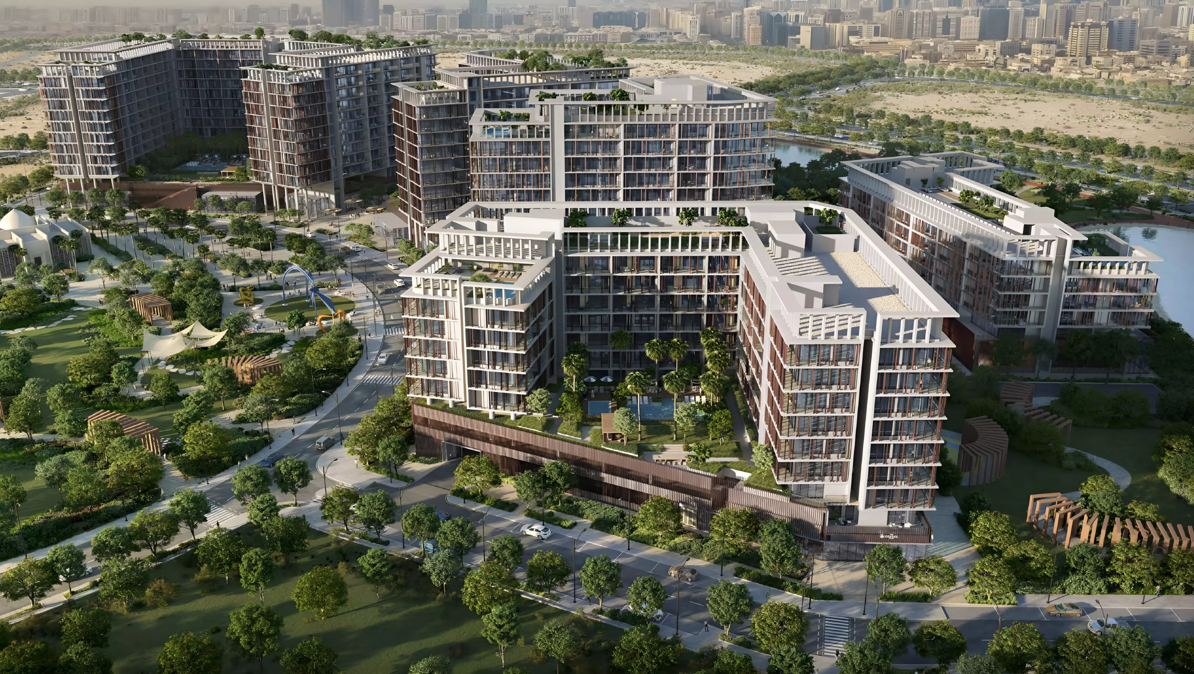 Impressie van Ember Park Five, woningen van Deyaar Development in Dubai Production City (IMPZ), Dubai