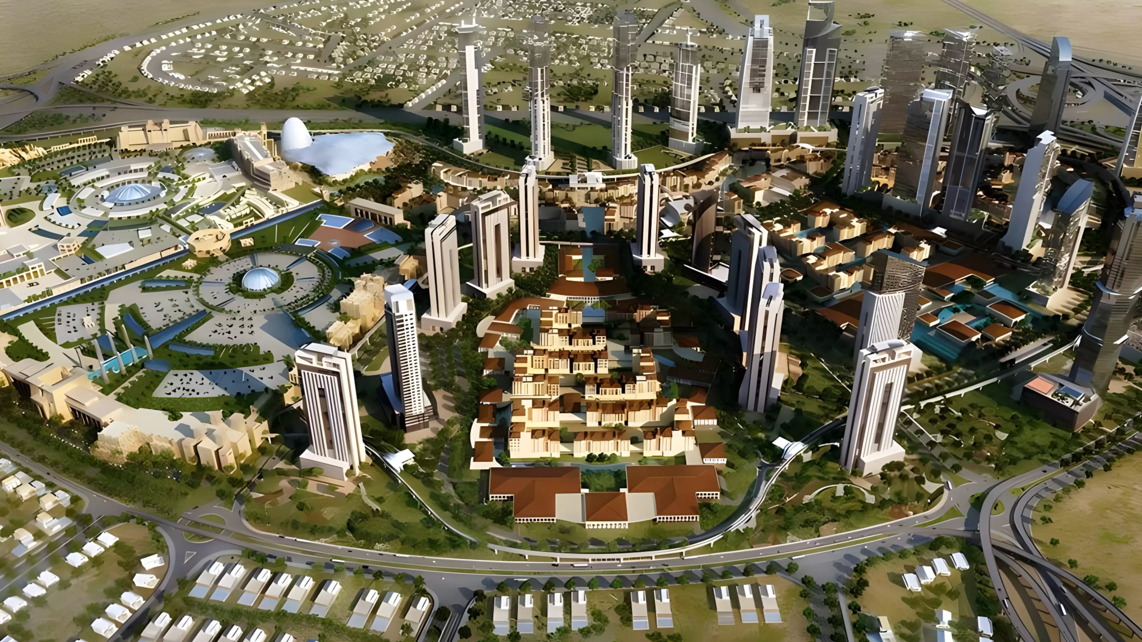 Impressie van Cybele by Wadan, appartementen van WADAN Developments in Dubai Land Residence Complex, Dubai