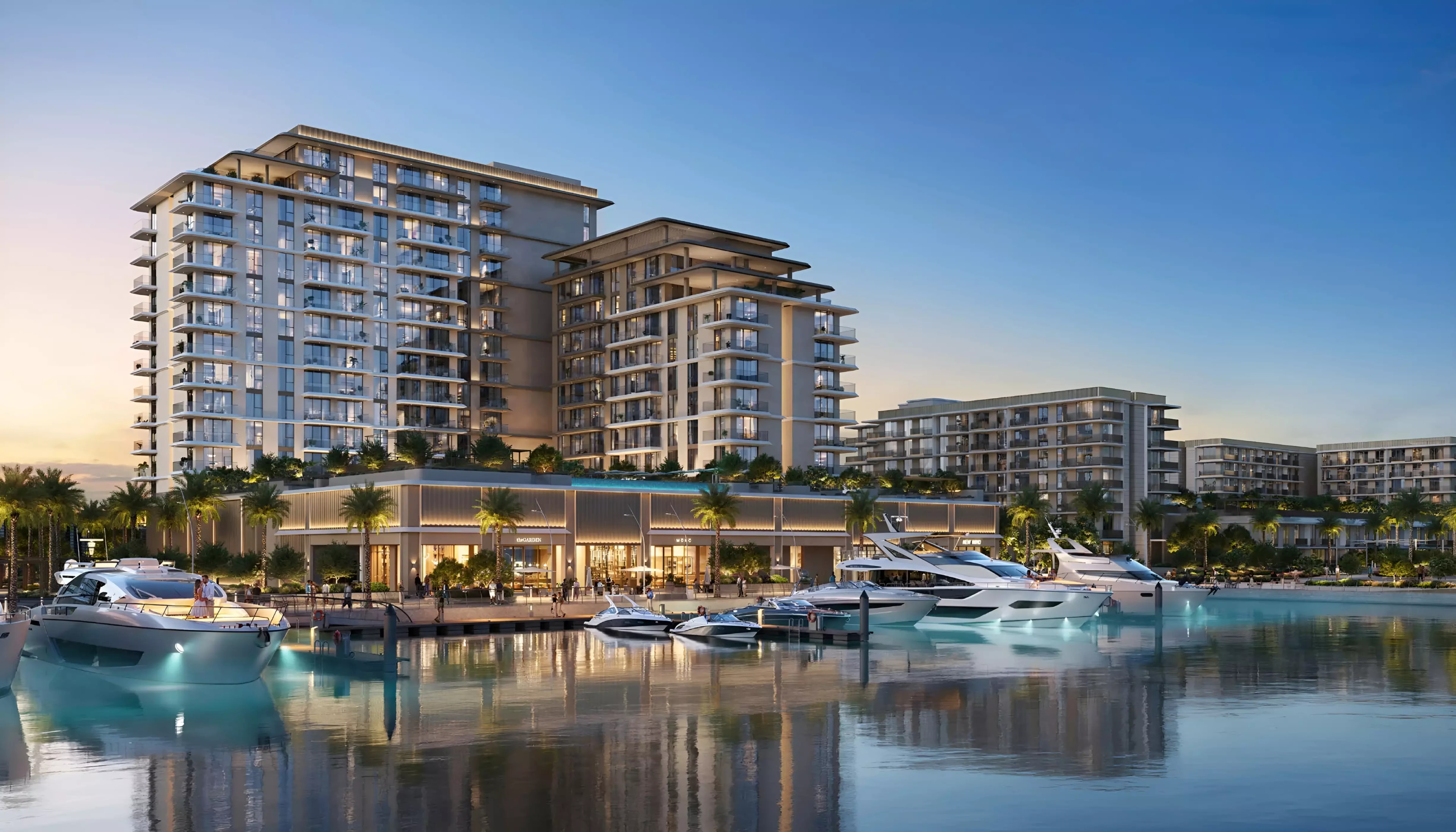 Impressie van Aurea, appartementen van Emaar Properties in Mina Rashid, Dubai