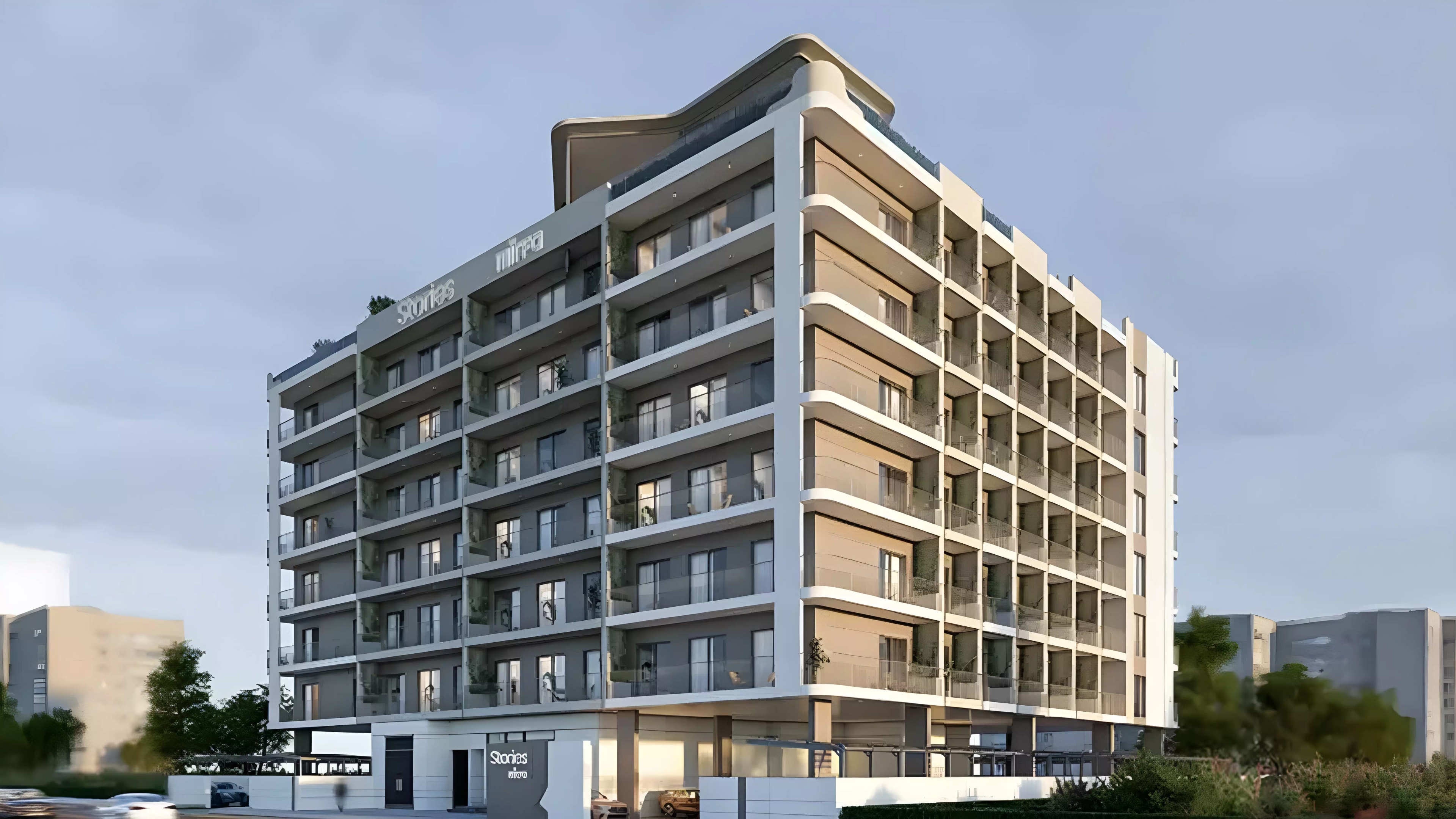 Impressie van Stories, appartementen van Mirfa IBC Developers in Dubai South (Dubai World Central), Dubai