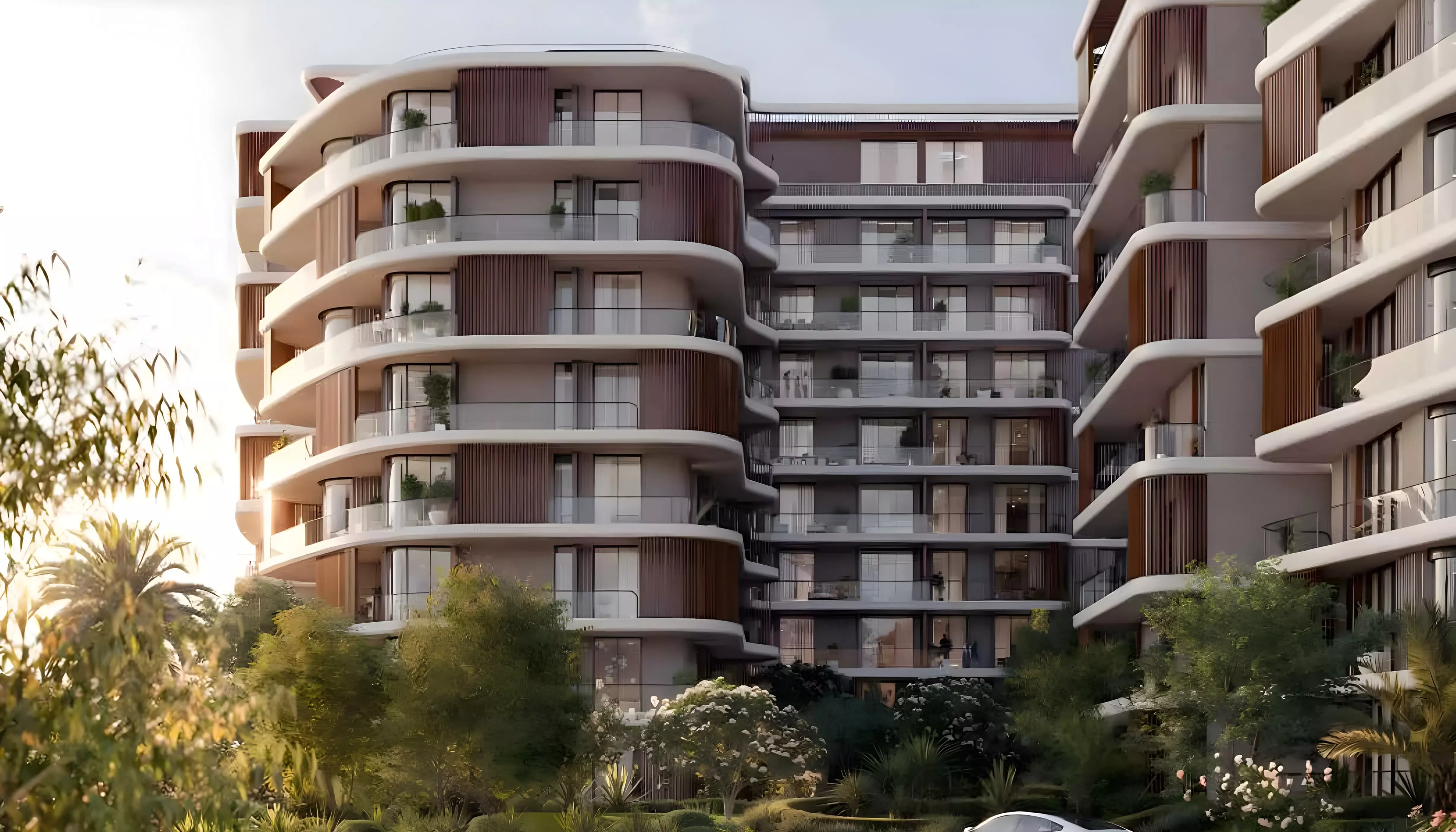 Impressie van The Cape, woningen van Al Barari in Al Barari, Dubai