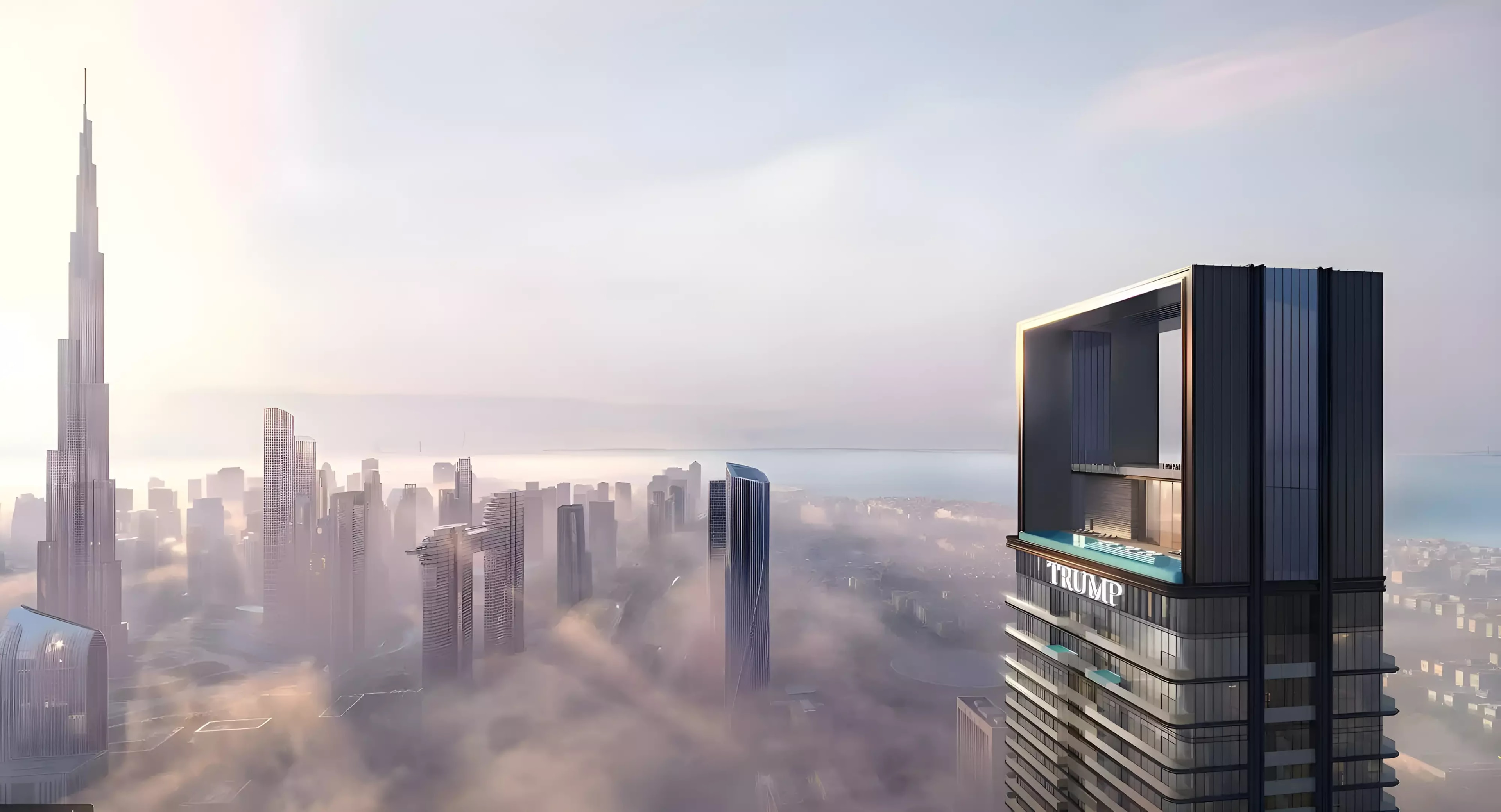 Impressie van Trump International Hotel & Tower Dubai, woningen van Darglobal in Palm Jumeirah, Dubai