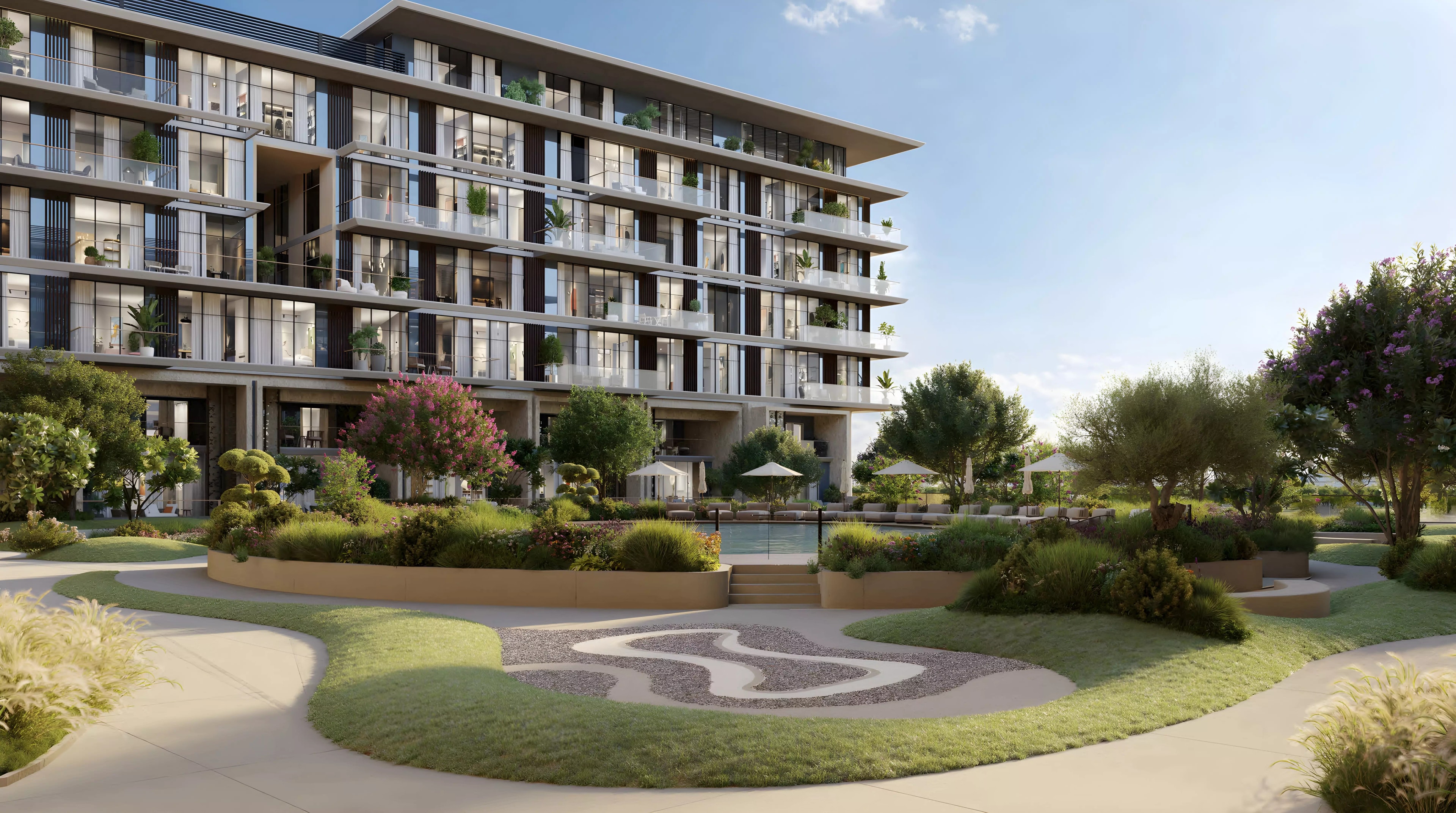 Impressie van At 85 Residences, woningen van Scope Properties in Wasl Gate, Dubai