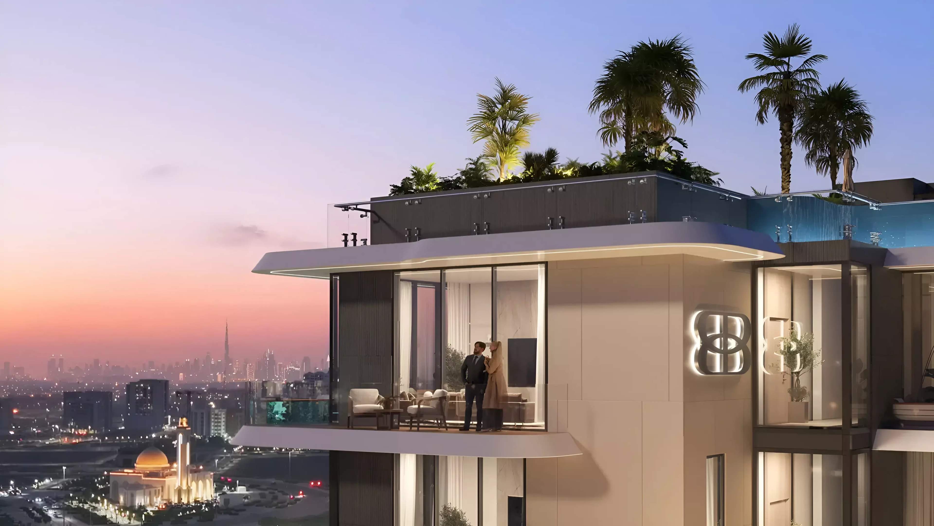 Impressie van Bond Living, appartementen van Pearlshire in Dubai Land Residence Complex, Dubai