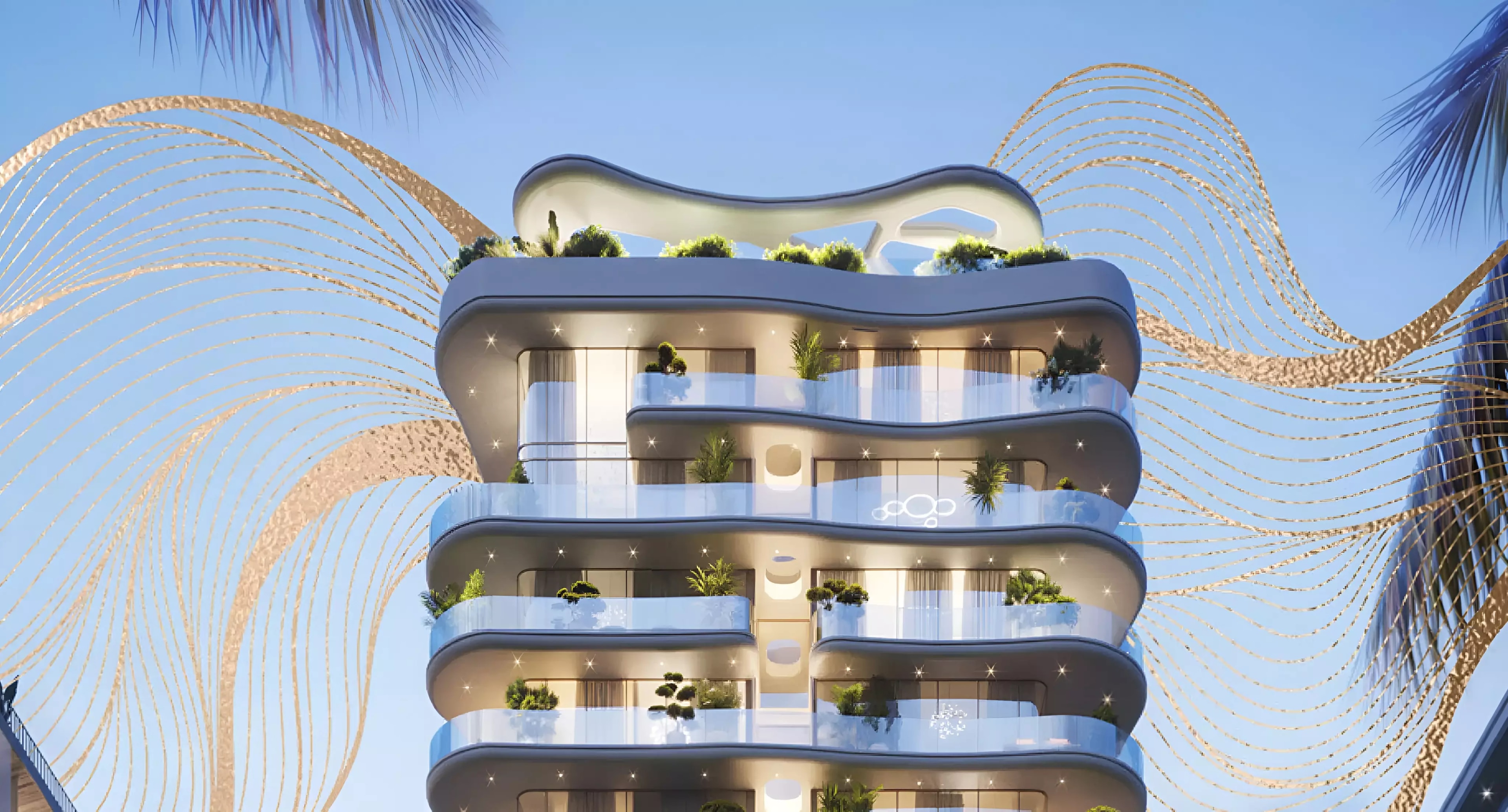 Impressie van CDS Wave, woningen van CDS Developments in Dubai Islands, Dubai