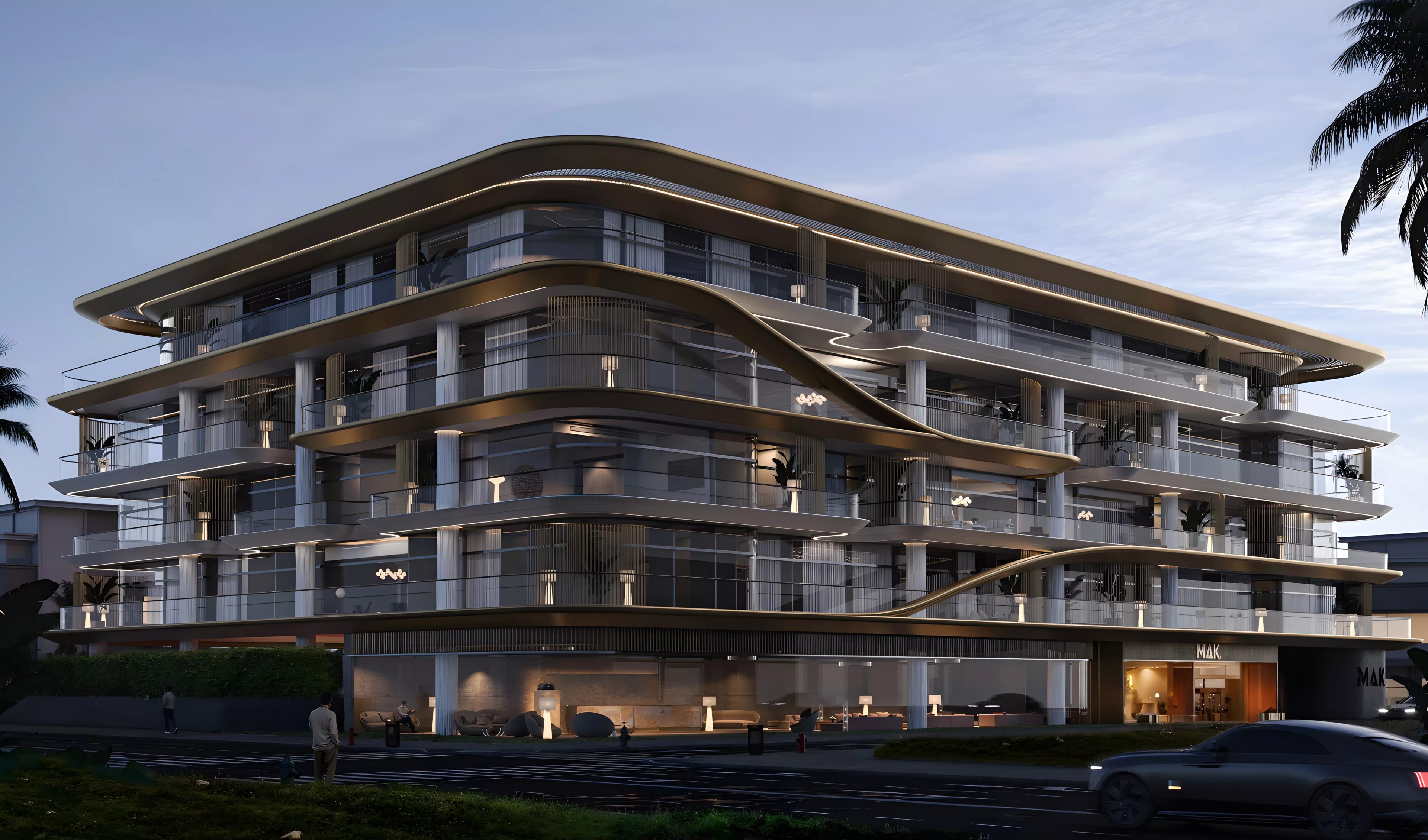 Impressie van Saddlewood Park, woningen van Mak Developers in Meydan, Dubai