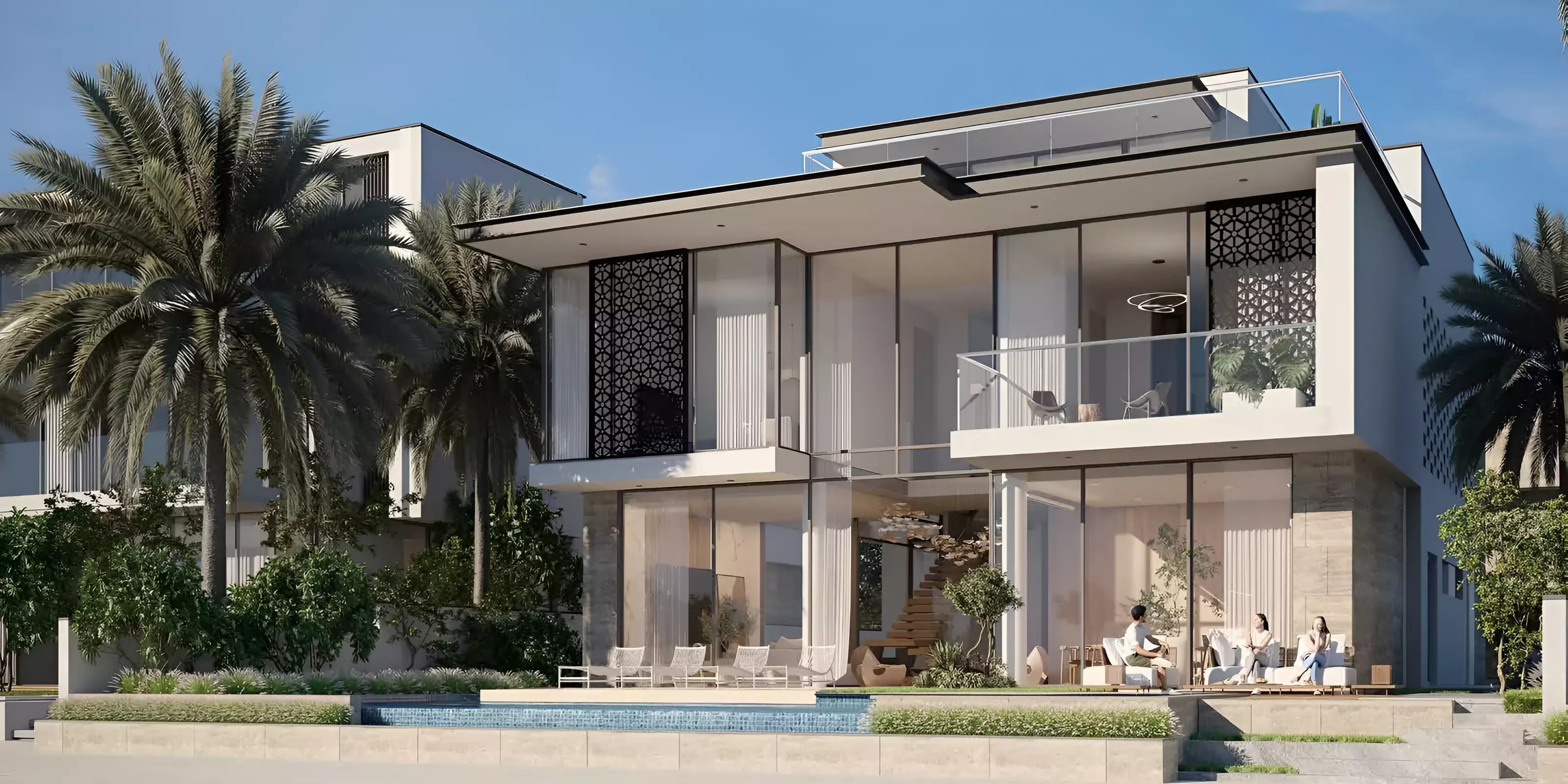 Impressie van The Beach Collection Villas By Nakheel, villa's van Nakheel in Palm Jebel Ali, Dubai