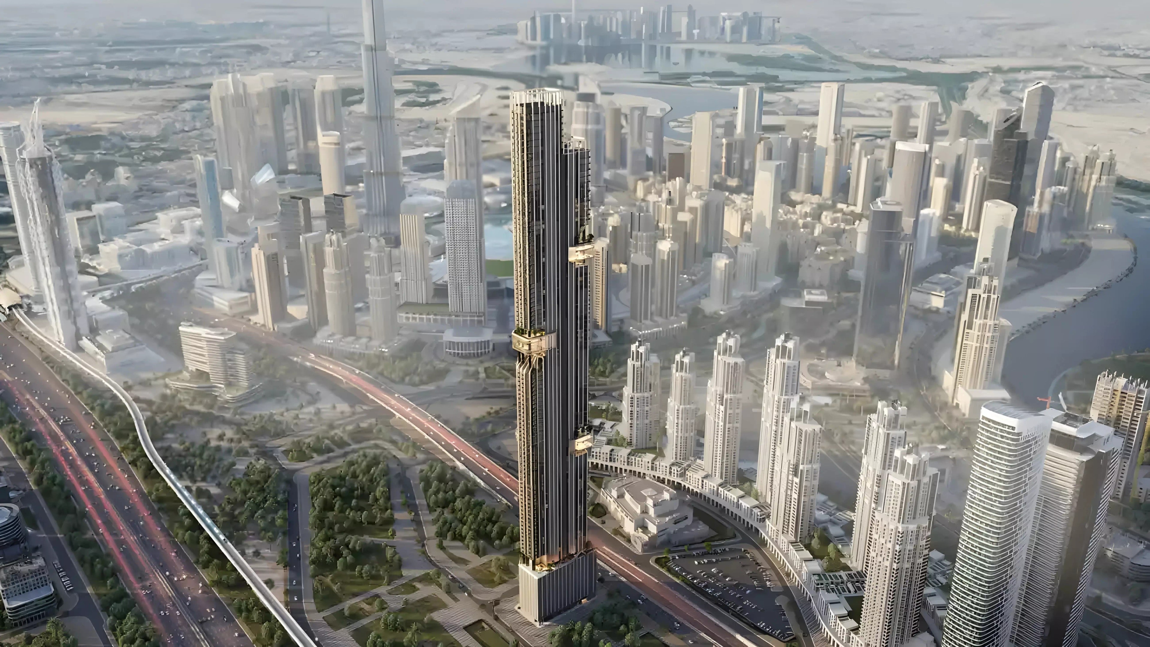 Impressie van DWTN Residences, woningen van Deyaar Development in Business Bay, Dubai