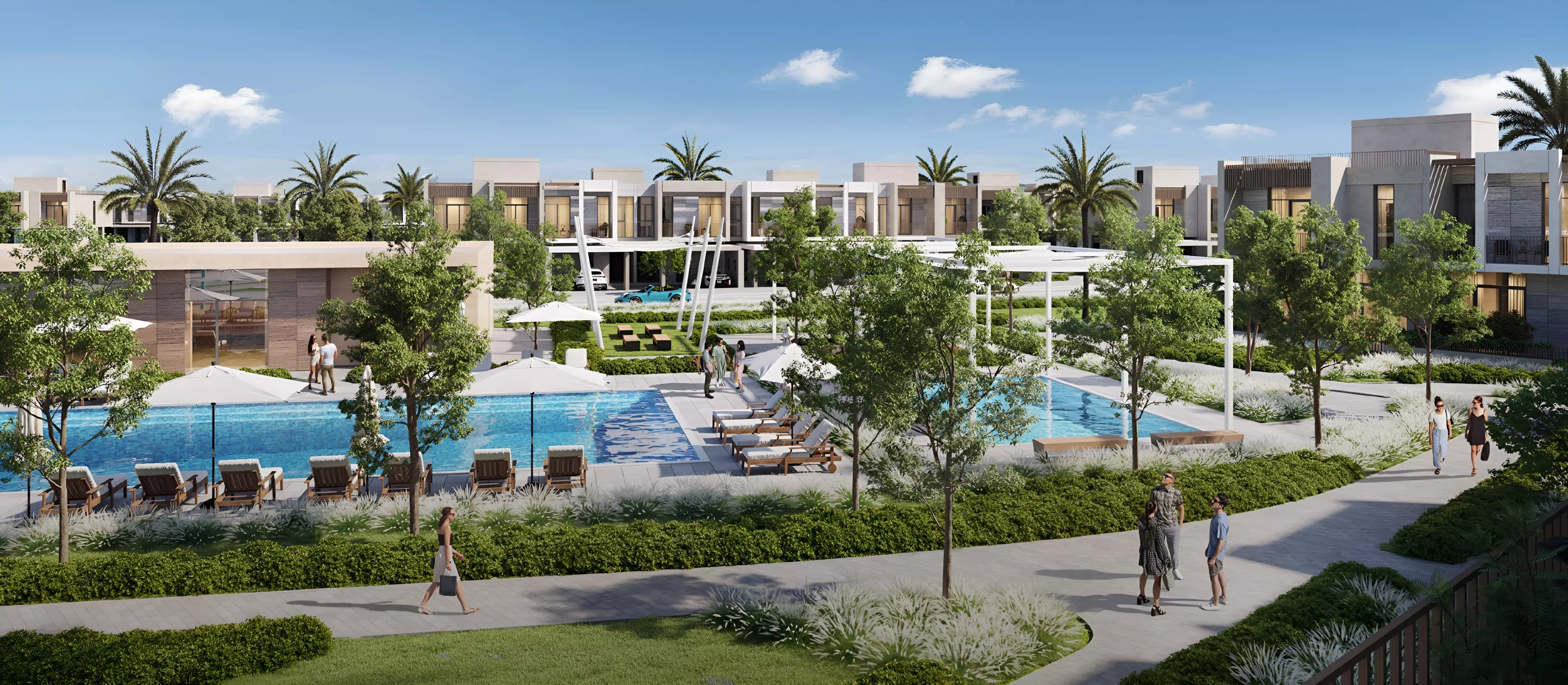 Impressie van Expo Golf Villas 6, woningen van Emaar Properties in Emaar South, Dubai