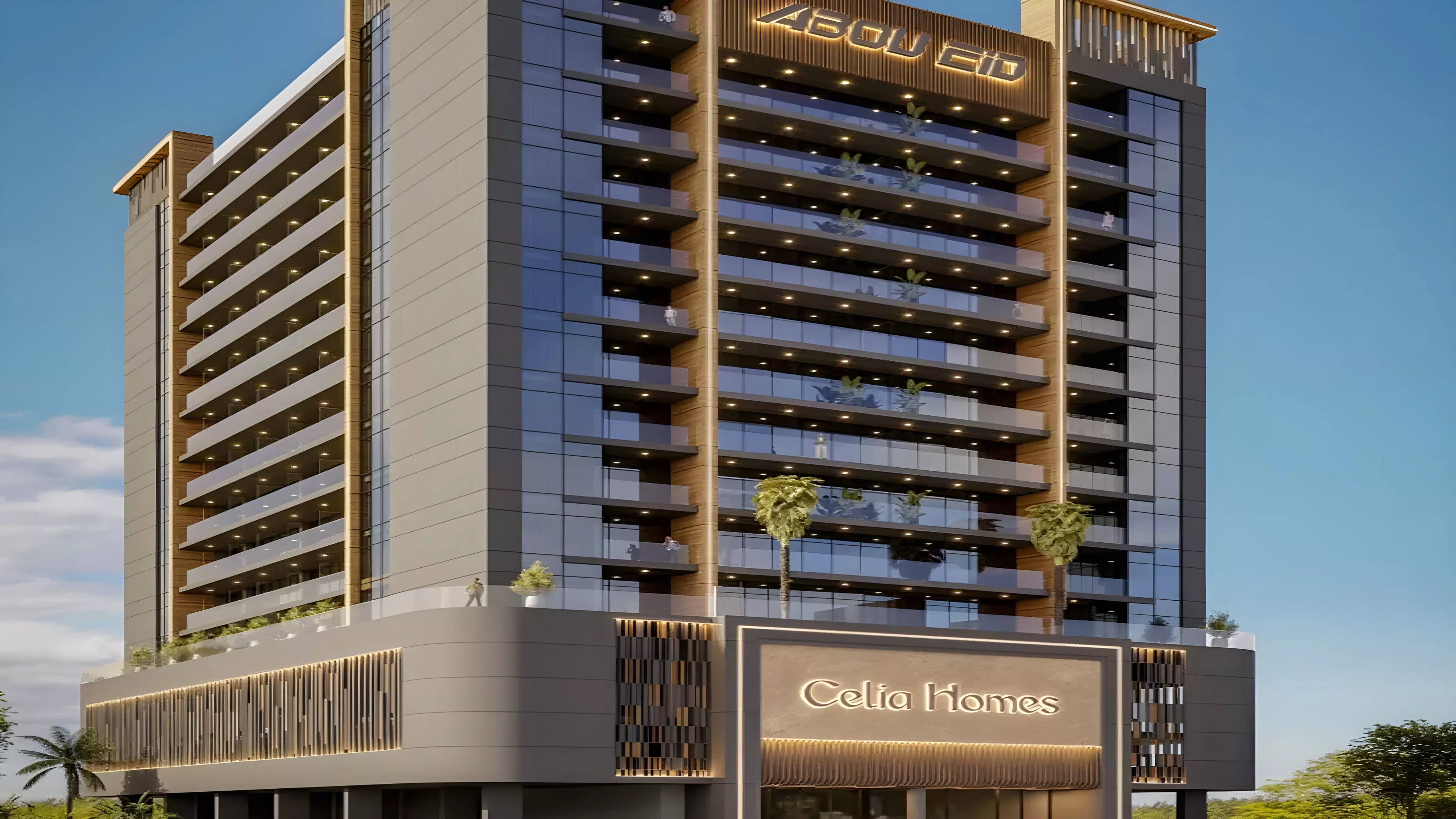 Impressie van Celia Homes, appartementen van Abou Eid Real Estate Development in Dubai Land Residence Complex, Dubai