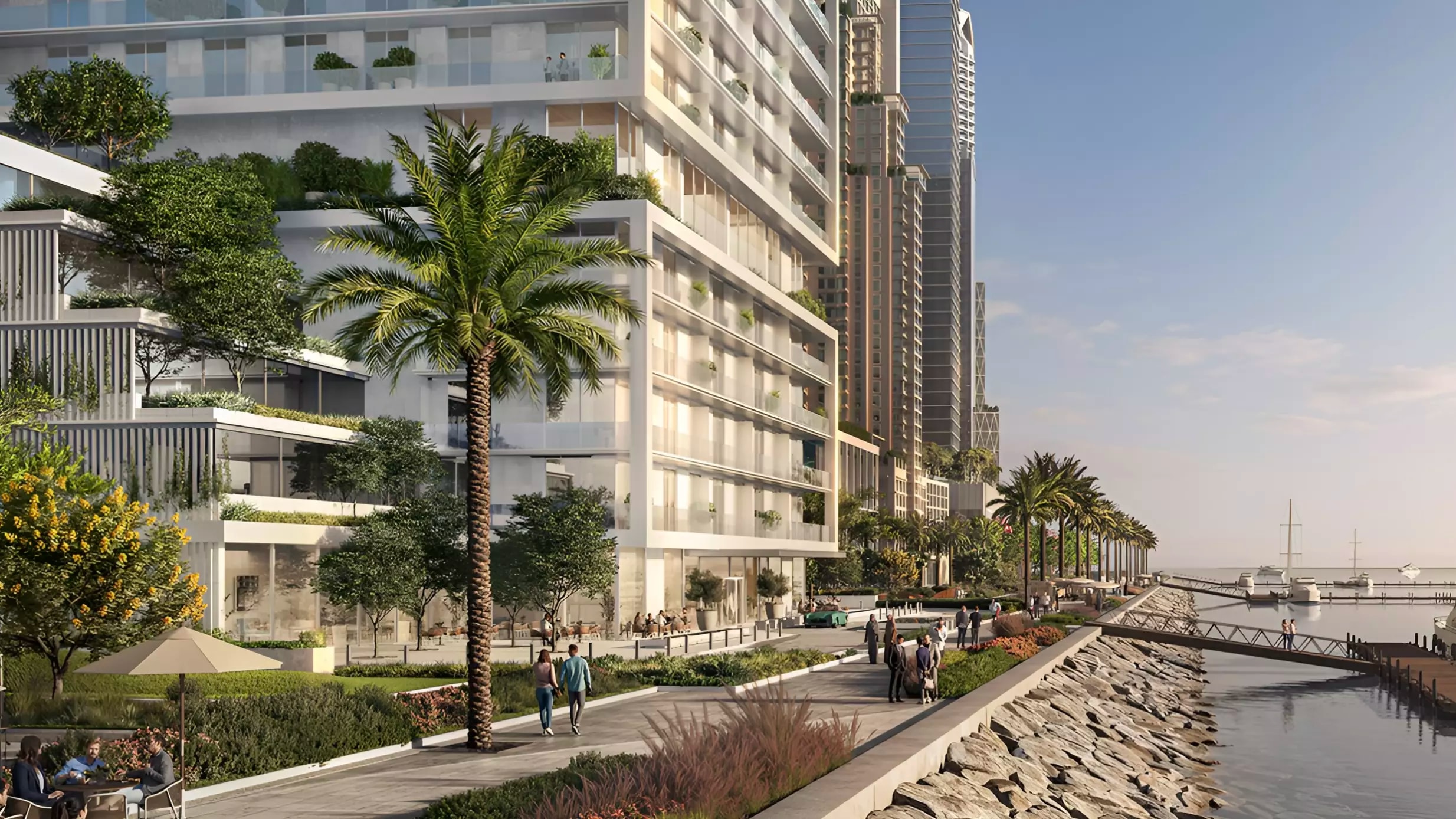 Impressie van Mural By Beyond, woningen van Beyond in Maritime City, Dubai