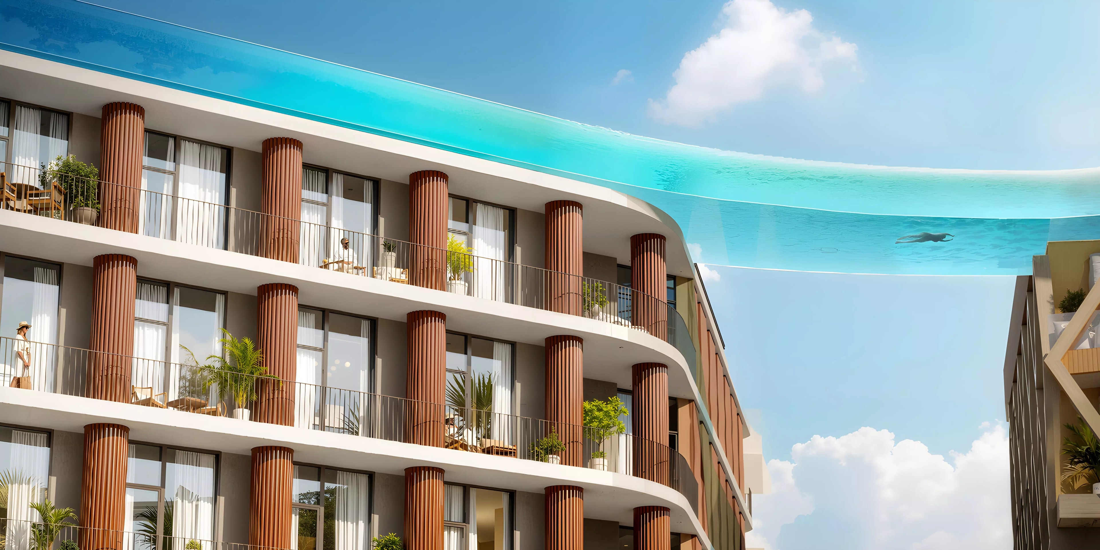 Impressie van Hygge Hotel, appartementen van The Heart of Europe in The World Islands, Dubai