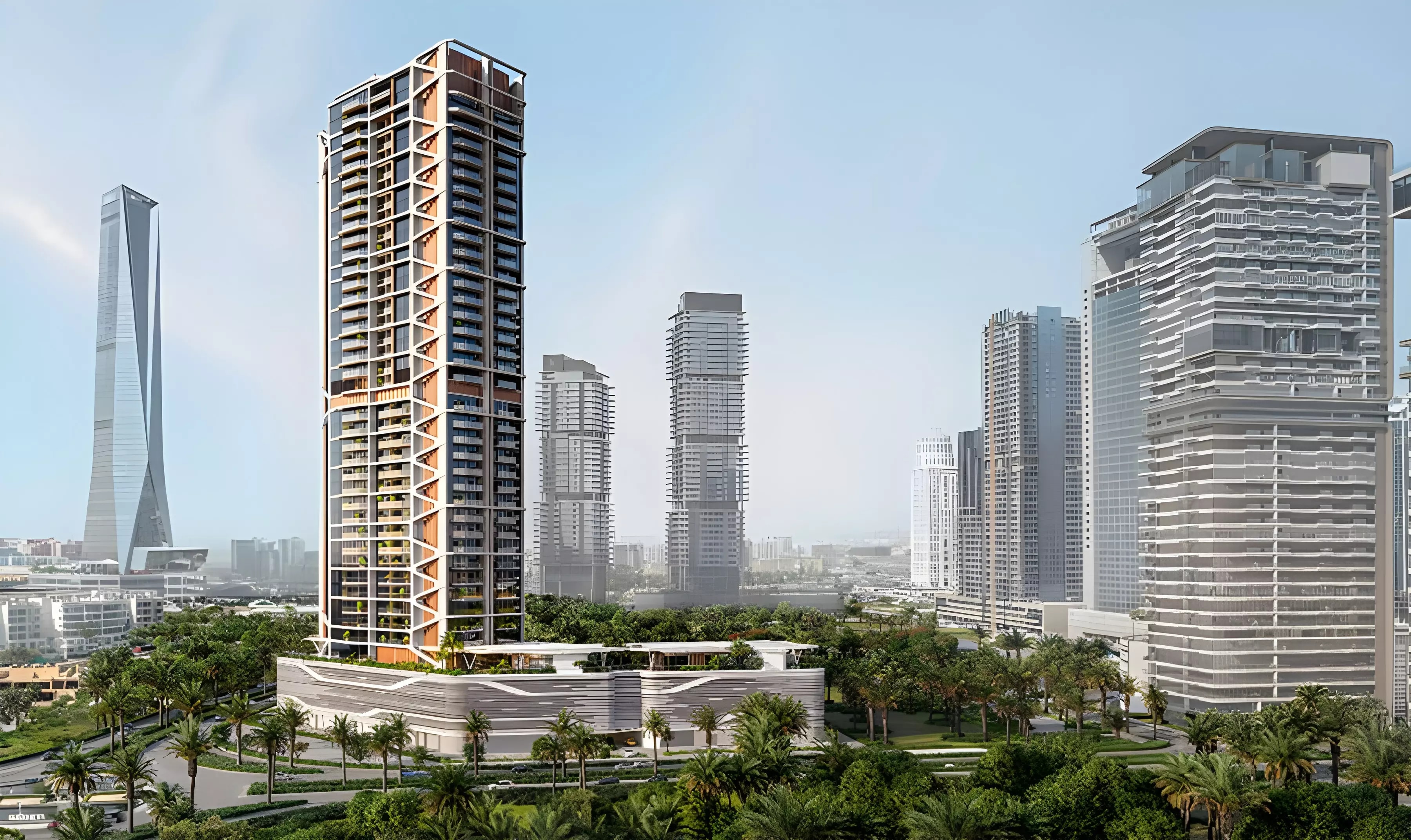 Impressie van Eltiera Heights, woningen van Ellington in Jumeirah Islands, Dubai