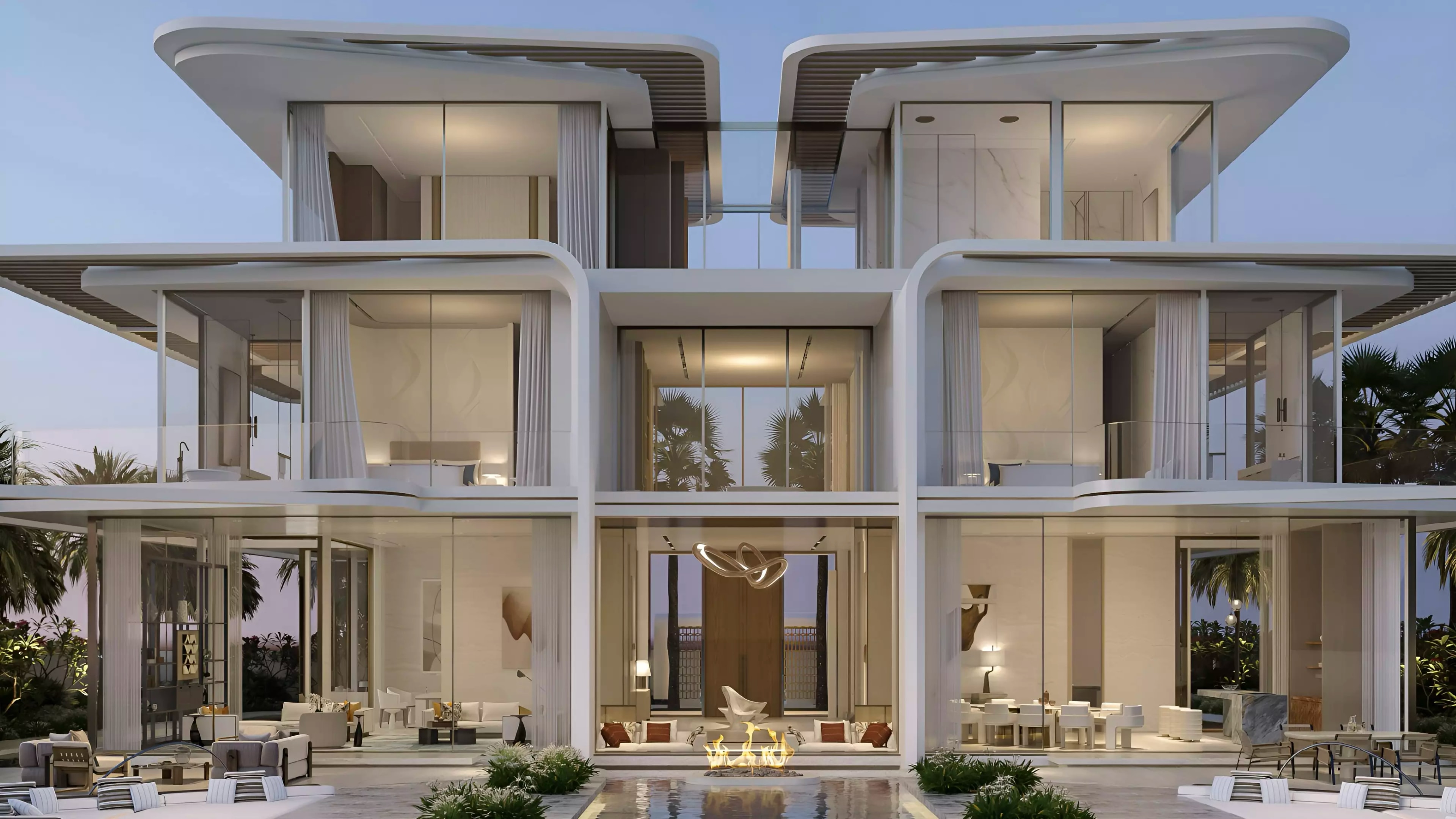 Impressie van Amorino Villas, villa's van Amali Properties in The World Islands, Dubai