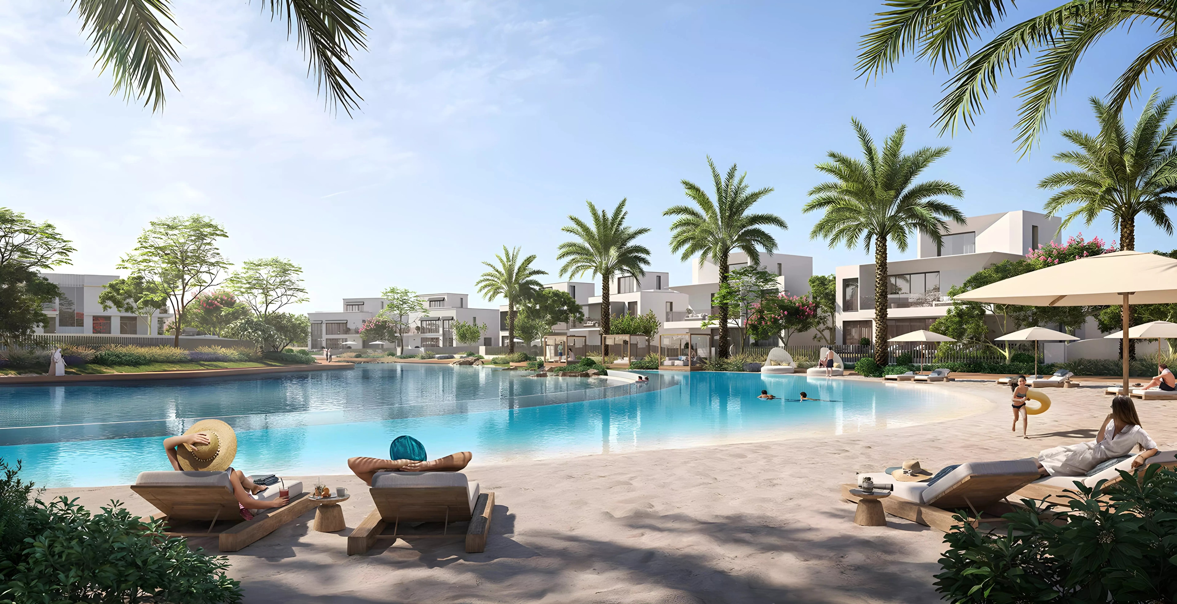 Impressie van Palace Villas Ostra, villa's van Emaar Properties in The Oasis by Emaar, Dubai